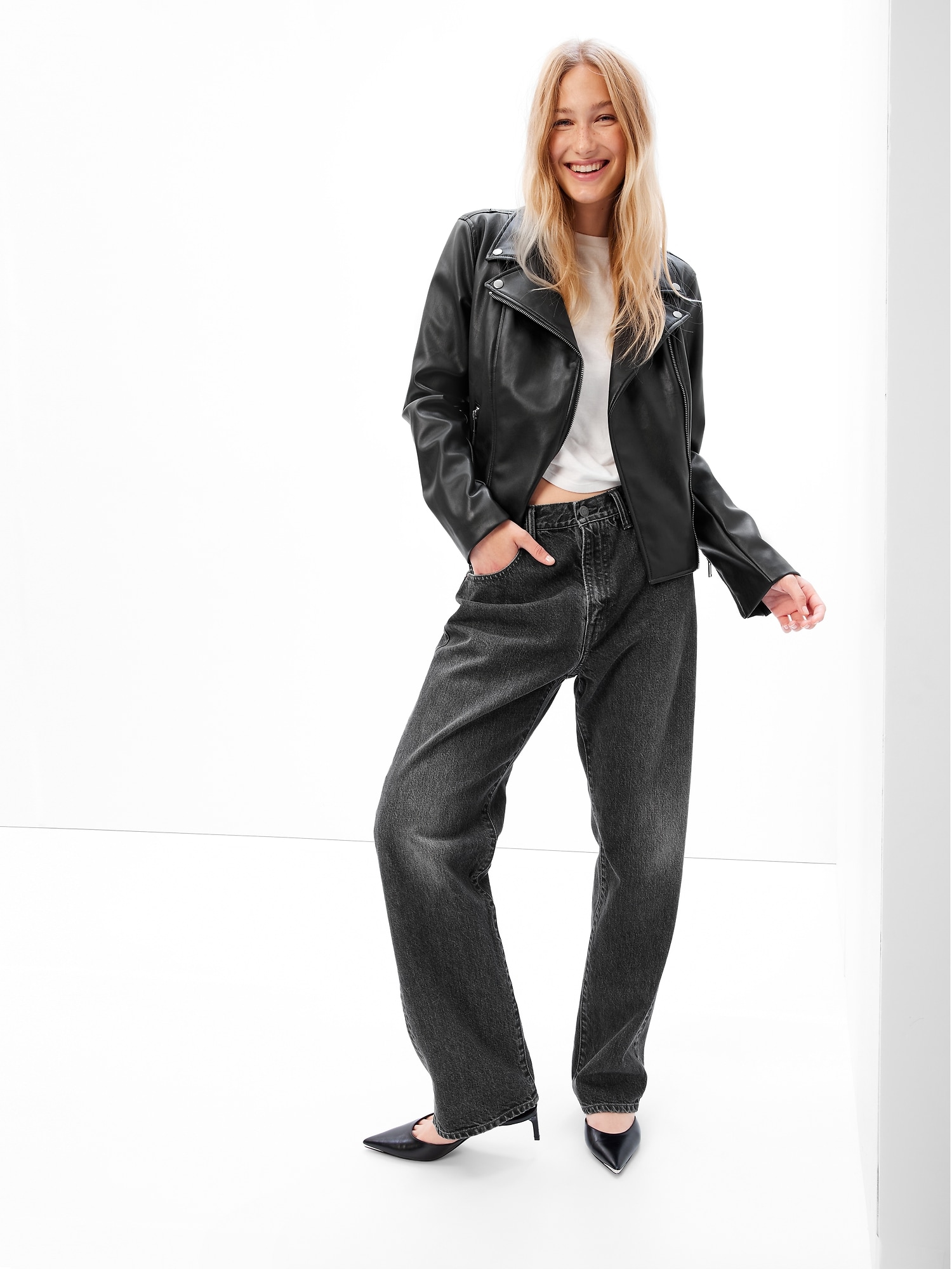 GAP Motorcycle jacket křivák - Women