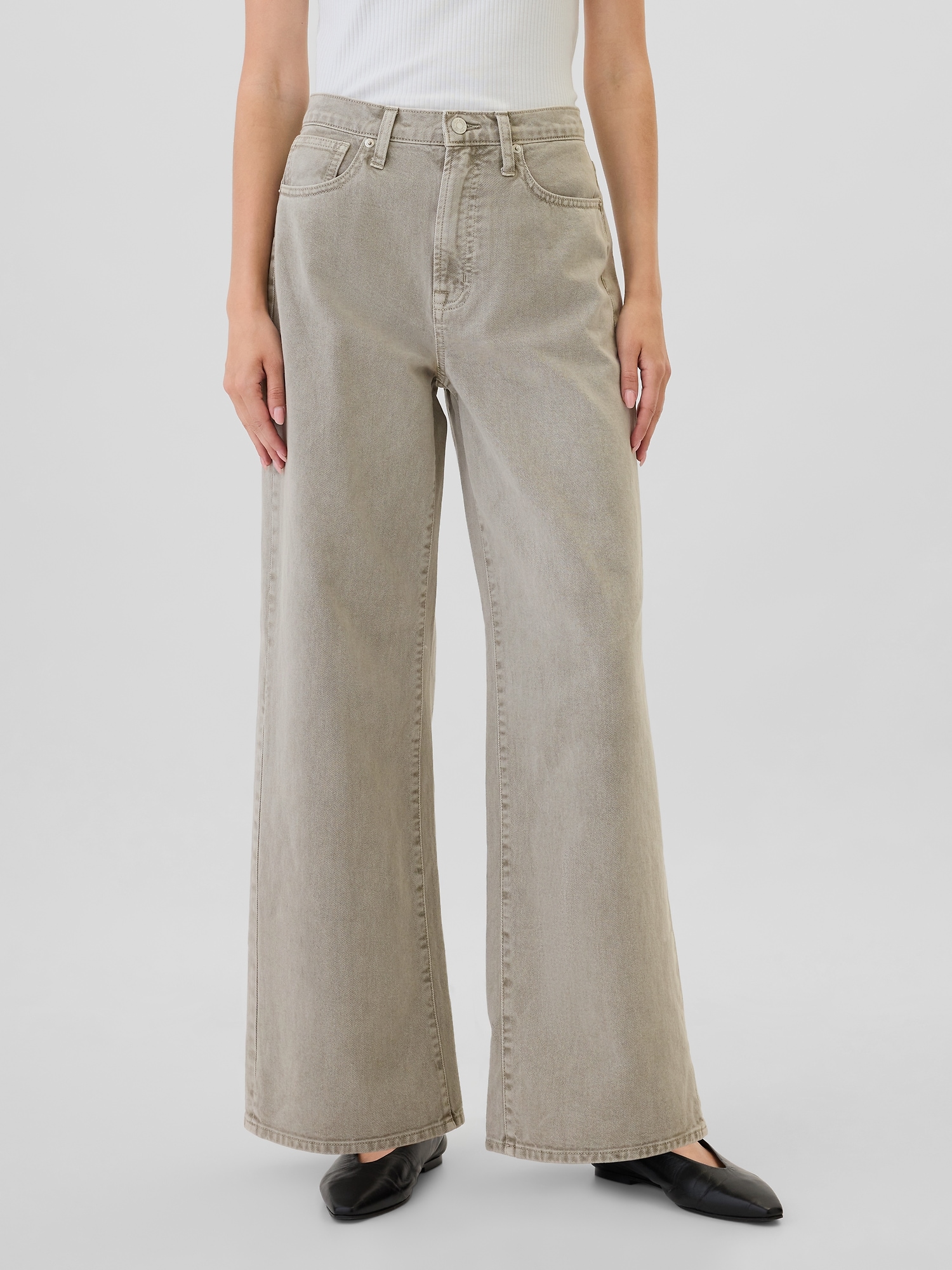 GAP Wide Jeans High Rise Wide - Women's