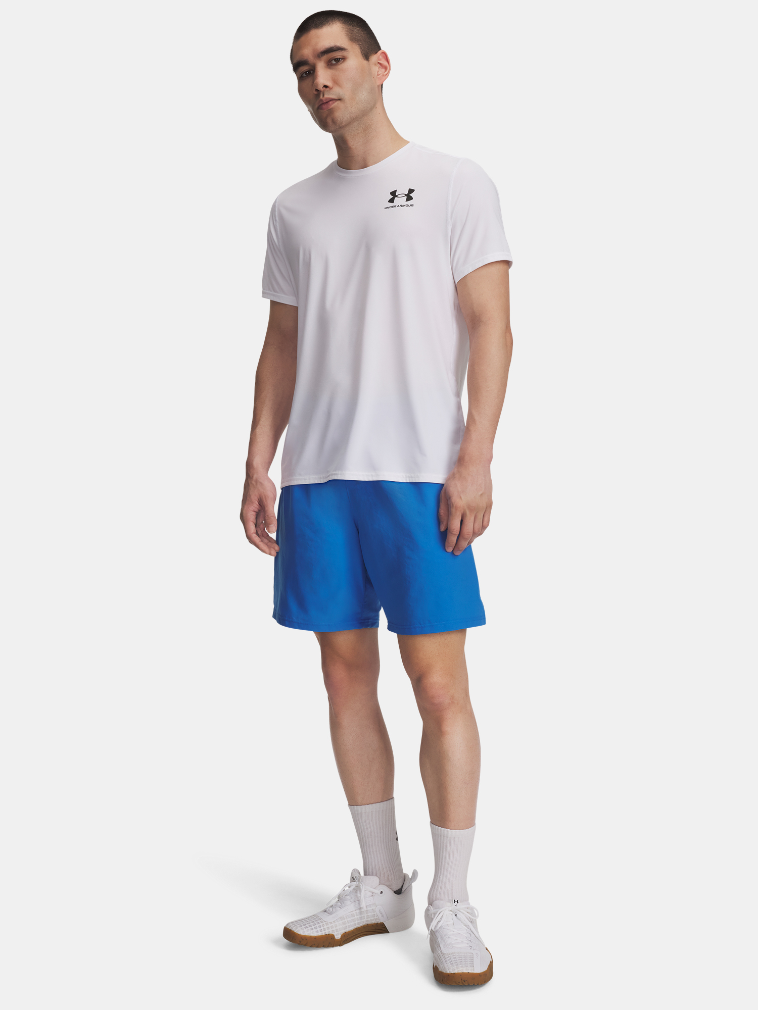 Men&#039;s shorts Under Armour UA Tech Woven Wordmark Short-BLU - Men&#039;s