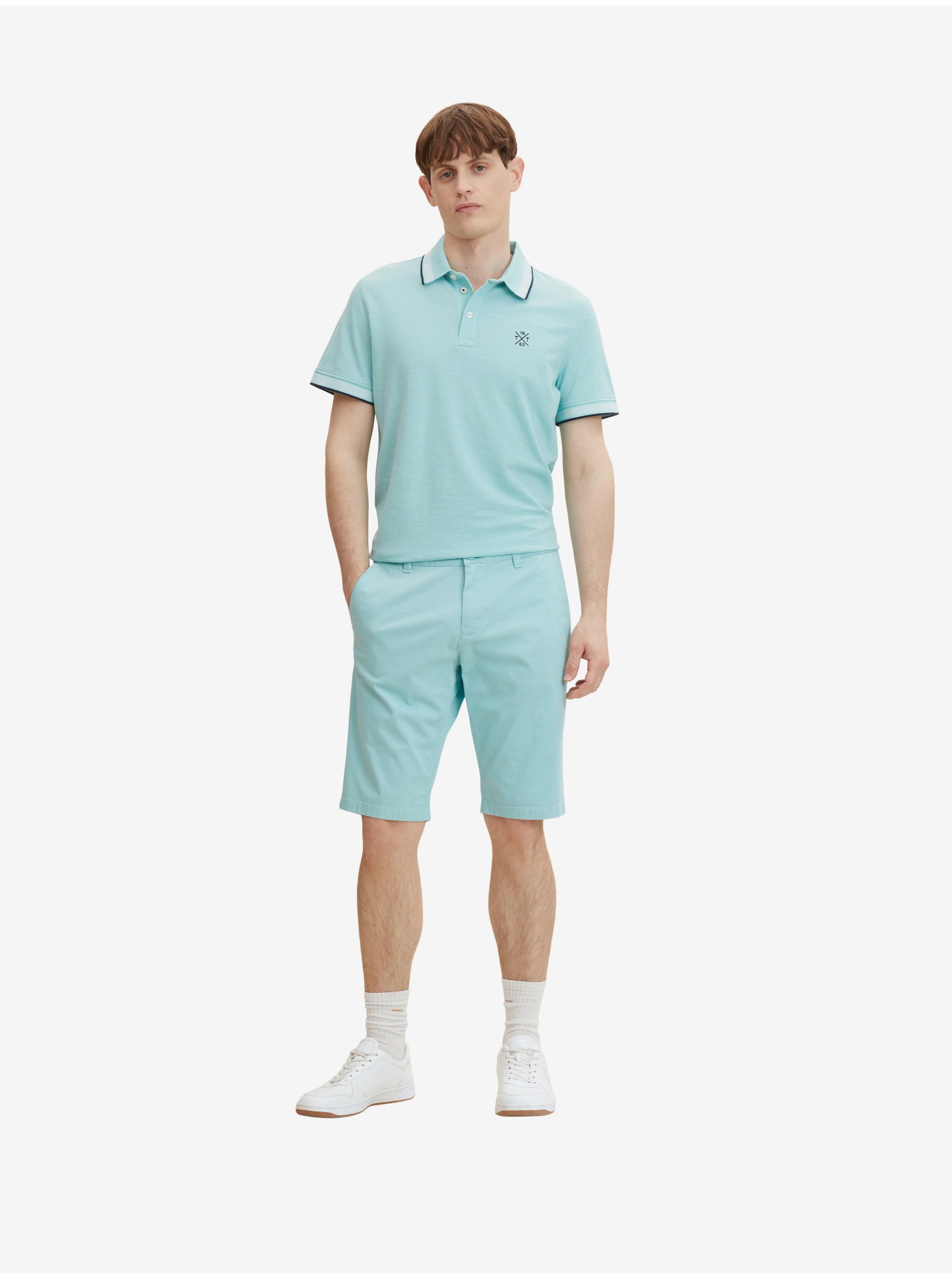 Turquoise Men's Chino Shorts Tom Tailor - Men