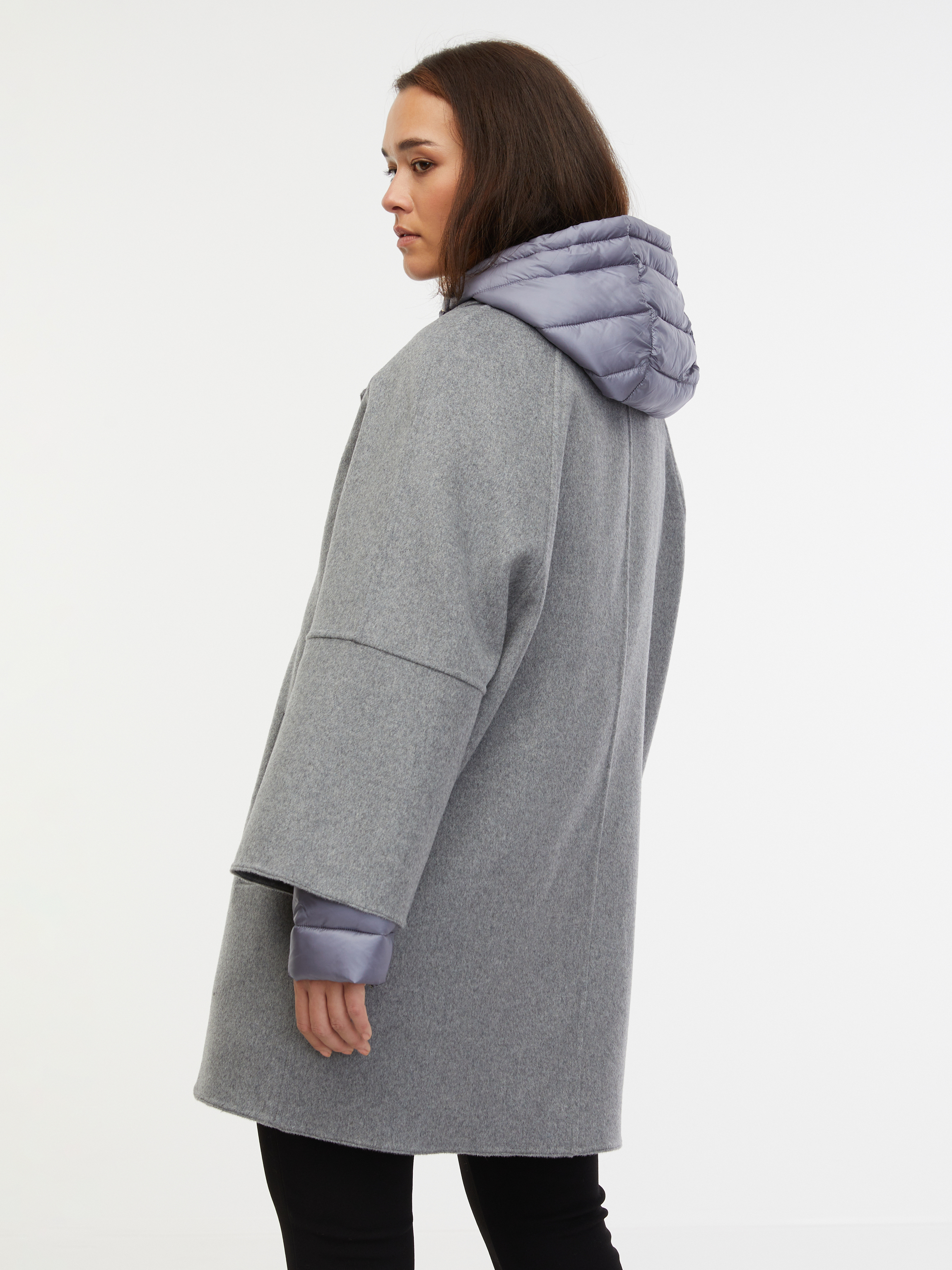 Orsay Women's Grey Wool Coat - Women's