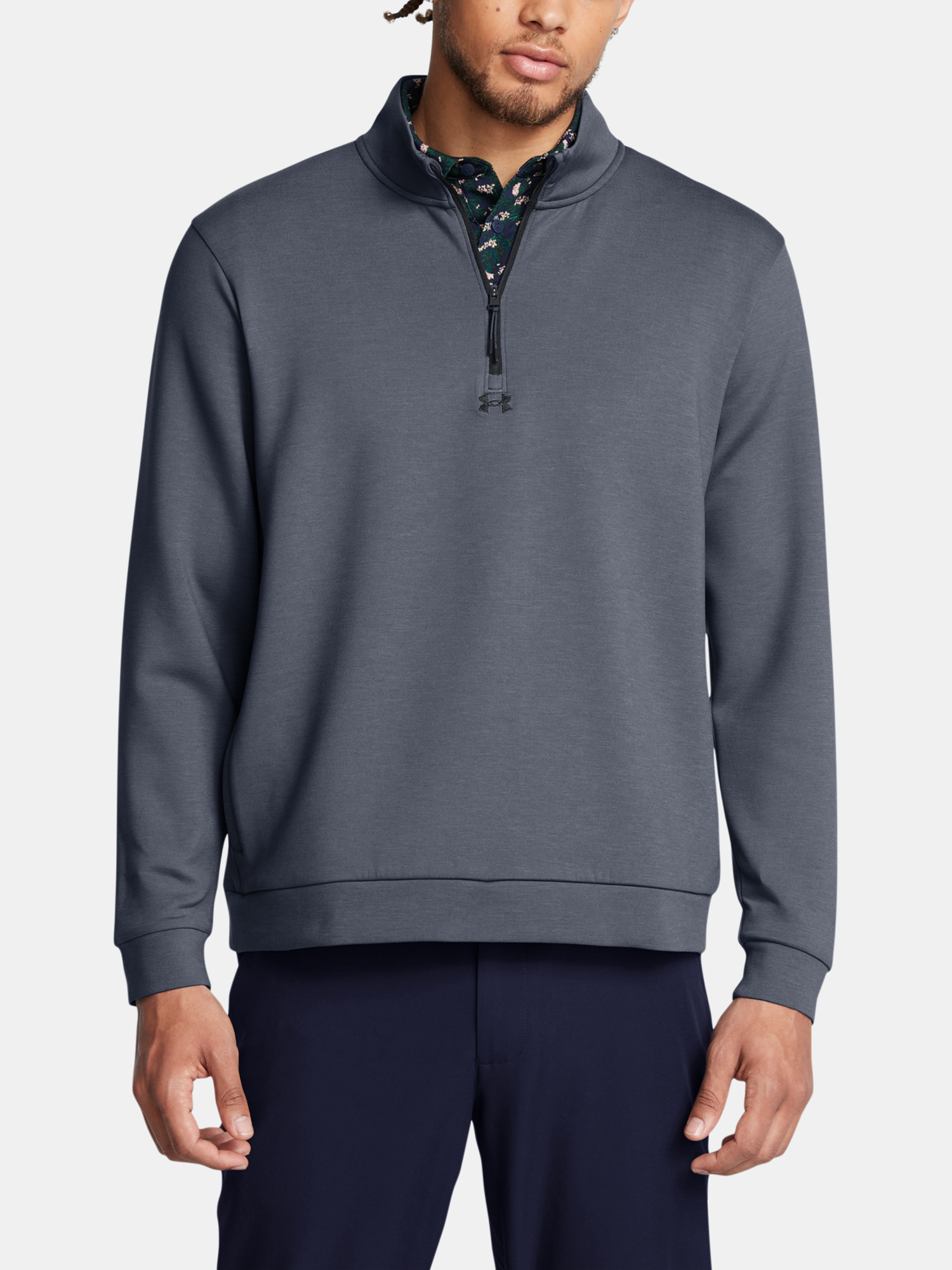 Men&#039;s sweatshirt Under Armour UA Drive Midlayer Pullover-GRY - Men&#039;s