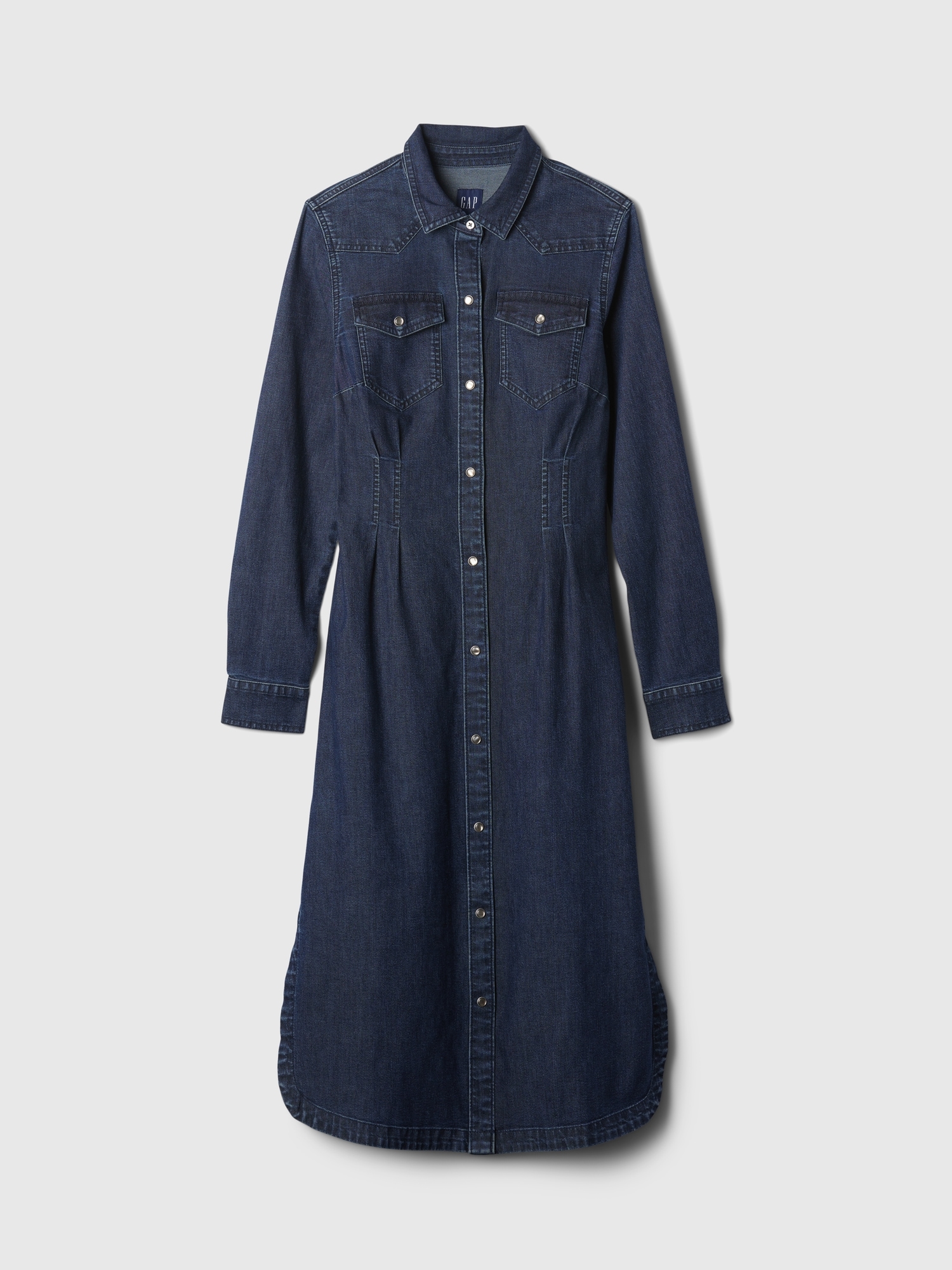 GAP Denim Midi Dress Western - Women's