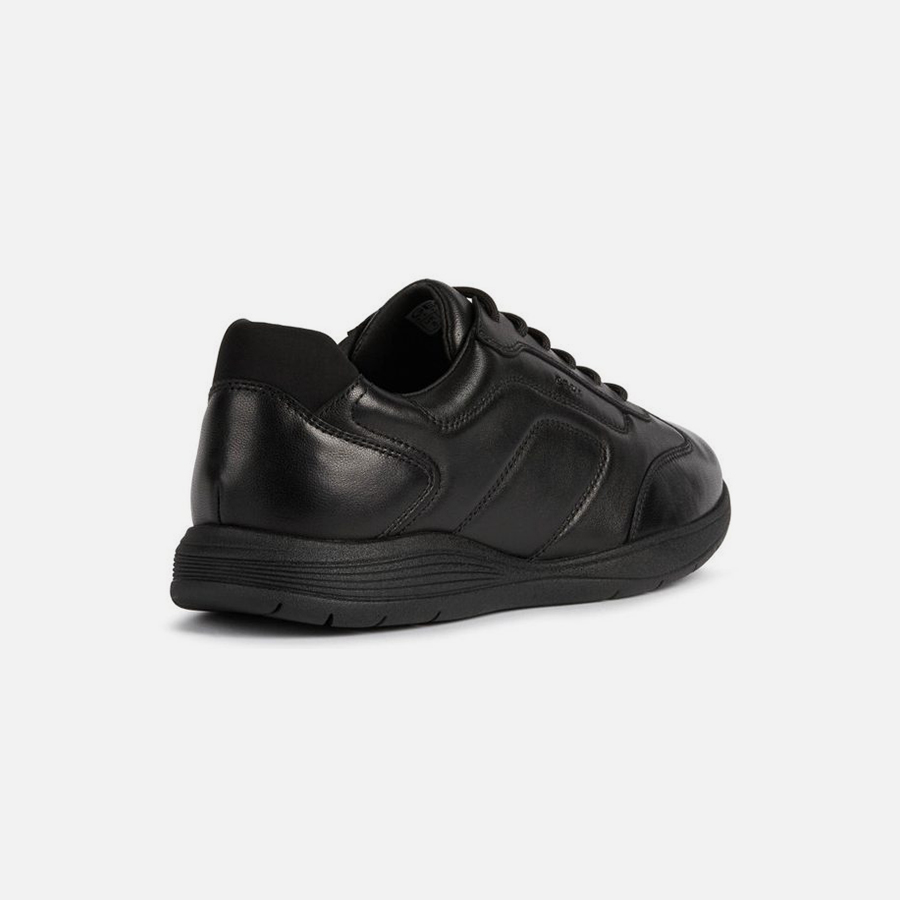 Black men's sneakers Geox Spherica EC2 - Men's