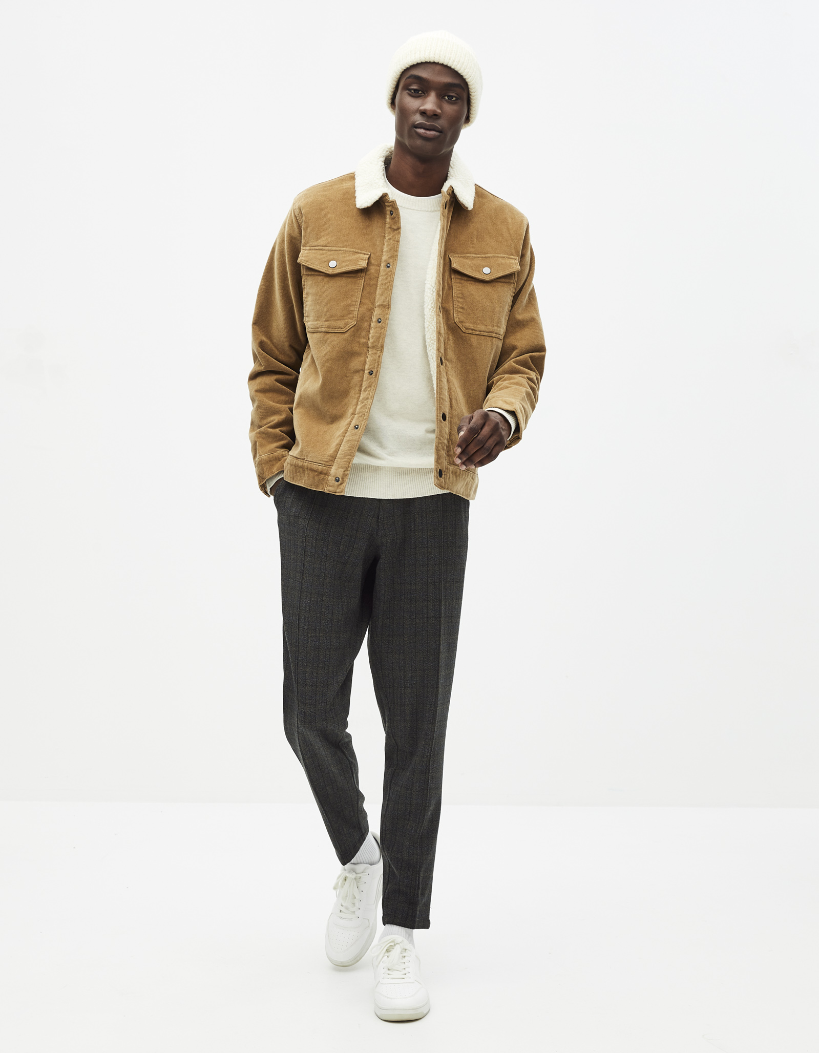 Pantaloni casual pentru barbati Celio - albastru