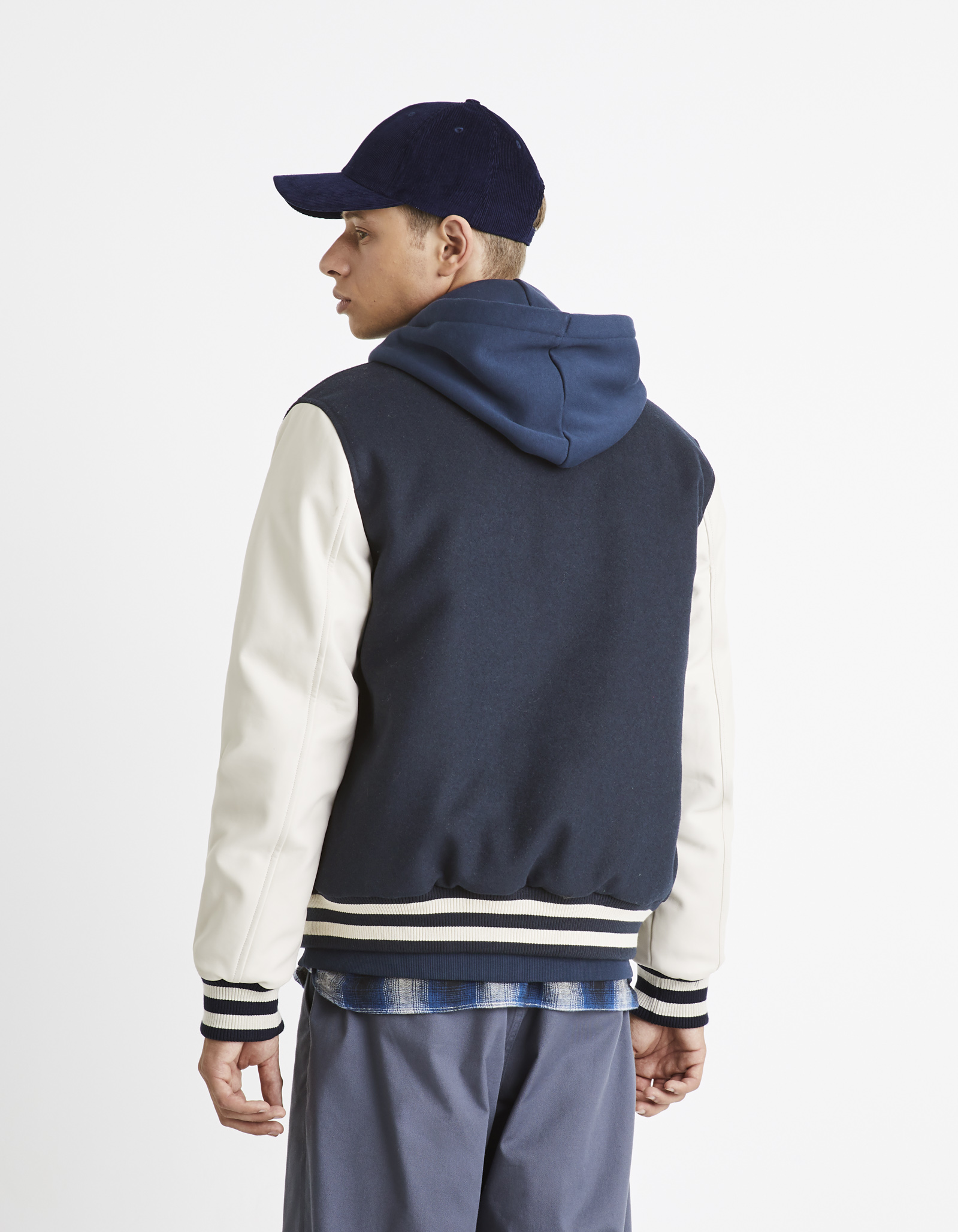 Celio Bomber Jacket Cuvarsity - Men's