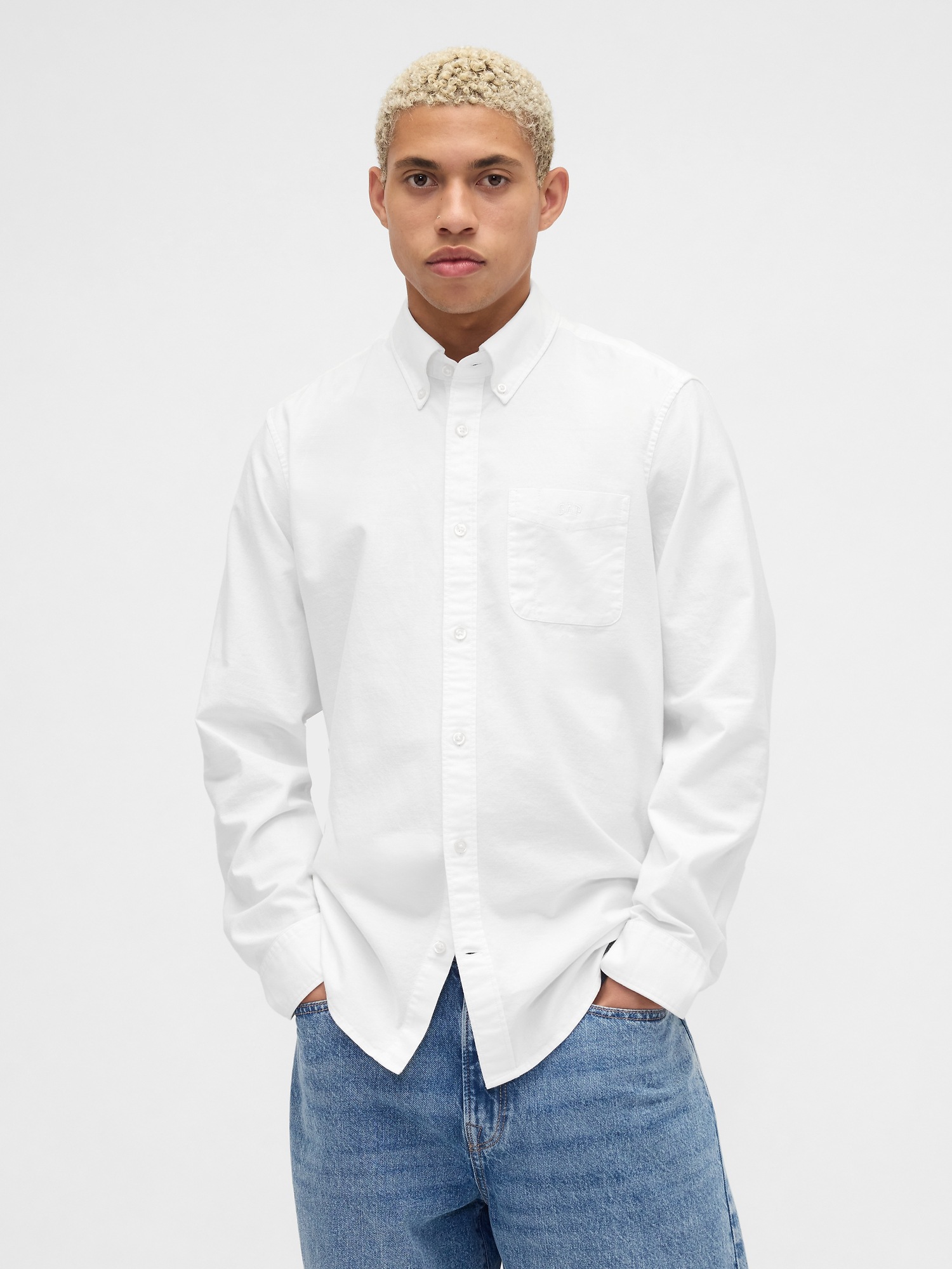 GAP Košile Oxford - Pánské