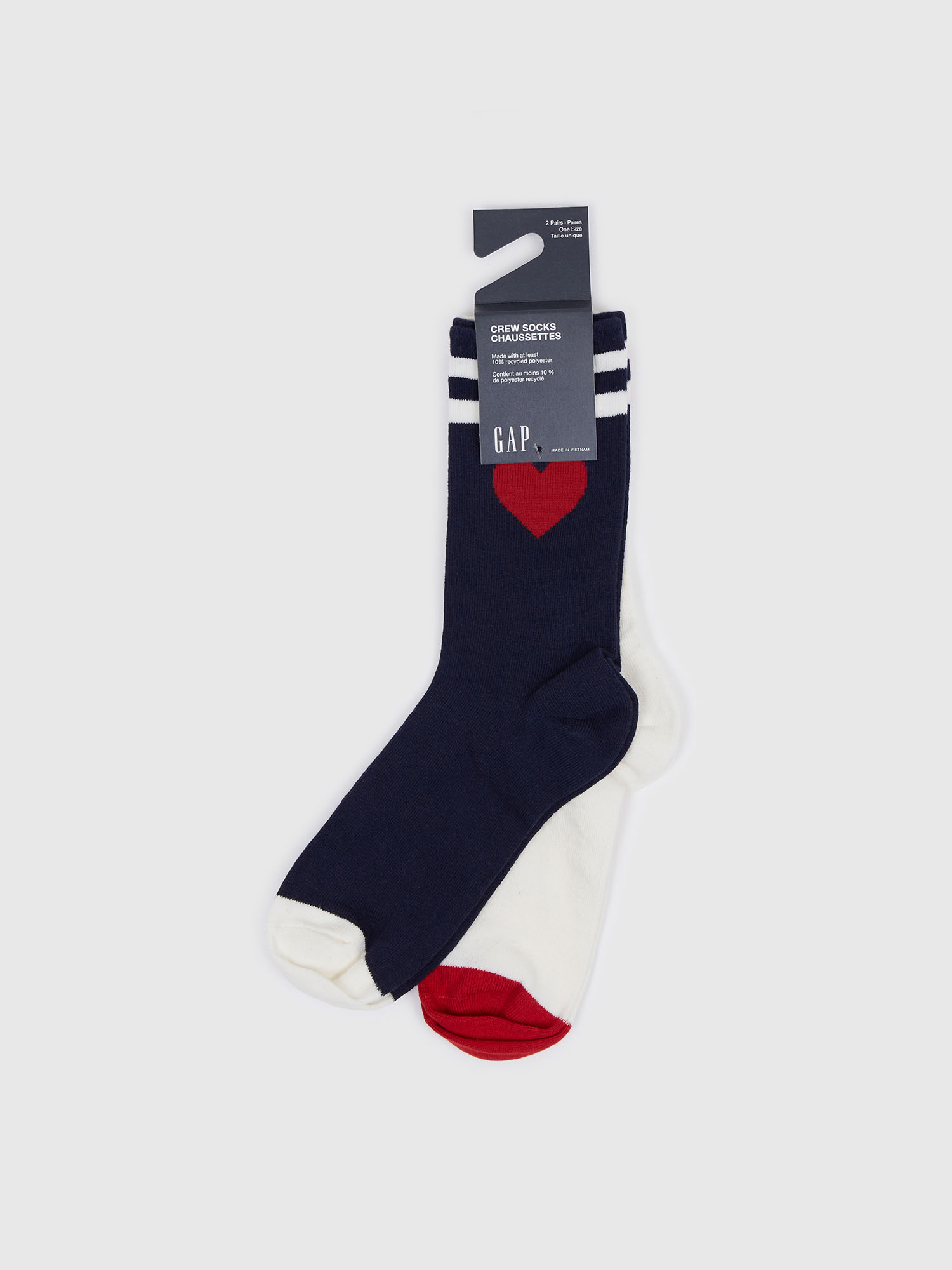 GAP Women's patterned socks, 2 pairs - Women