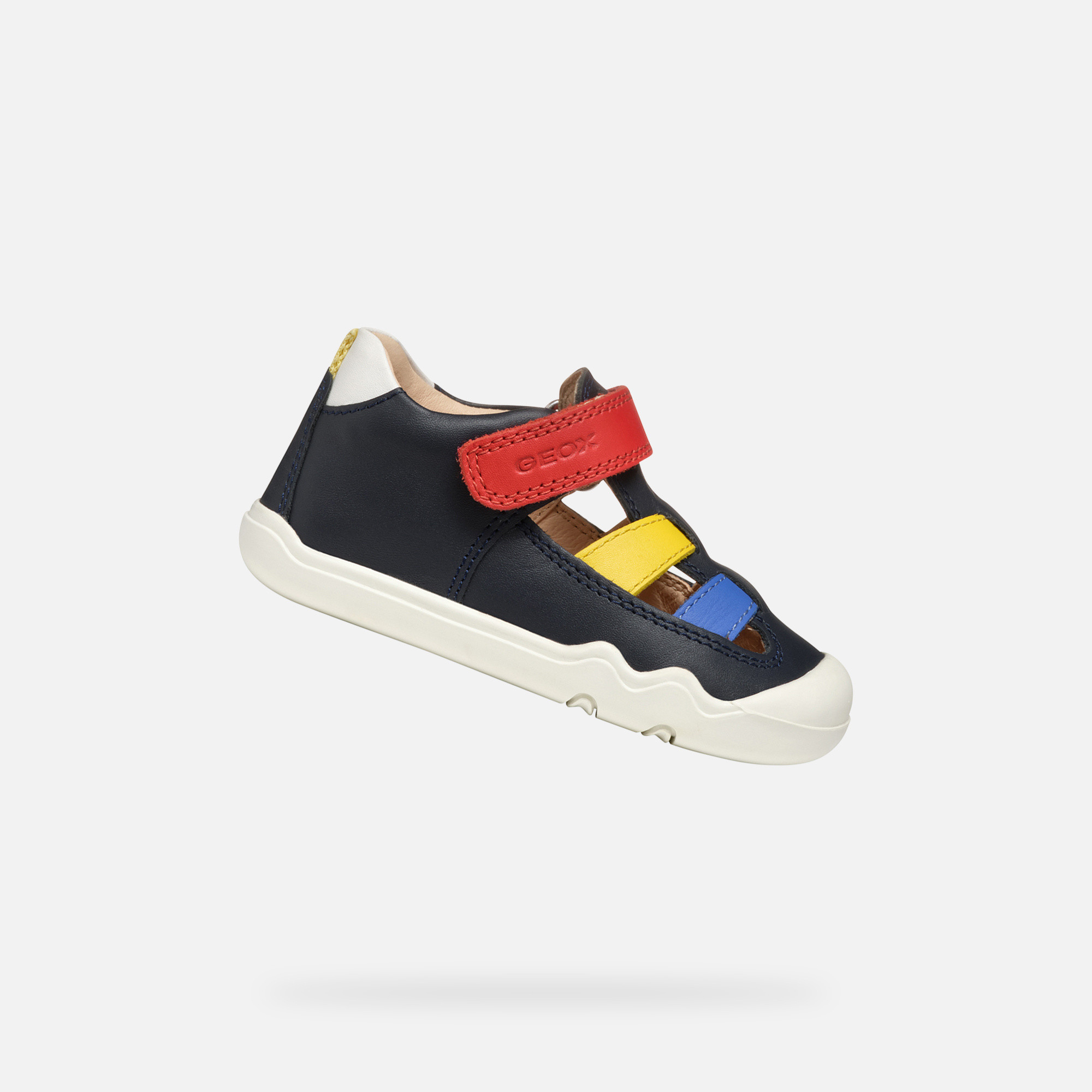 Dark blue boys sneakers Geox Steppieup - Boys