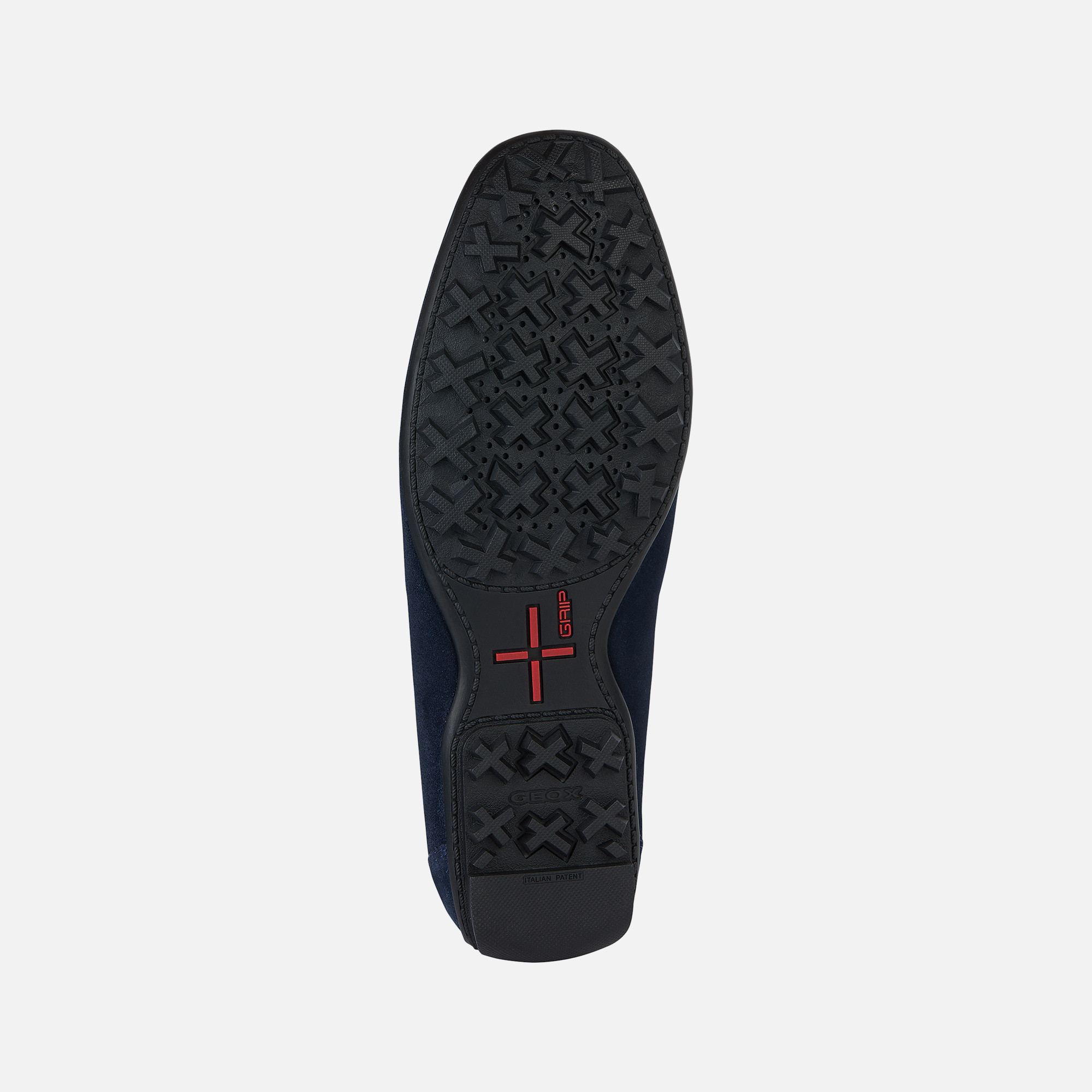 Dark blue men&#039;s moccasins Geox Kosmopolis + Grip - Men&#039;s