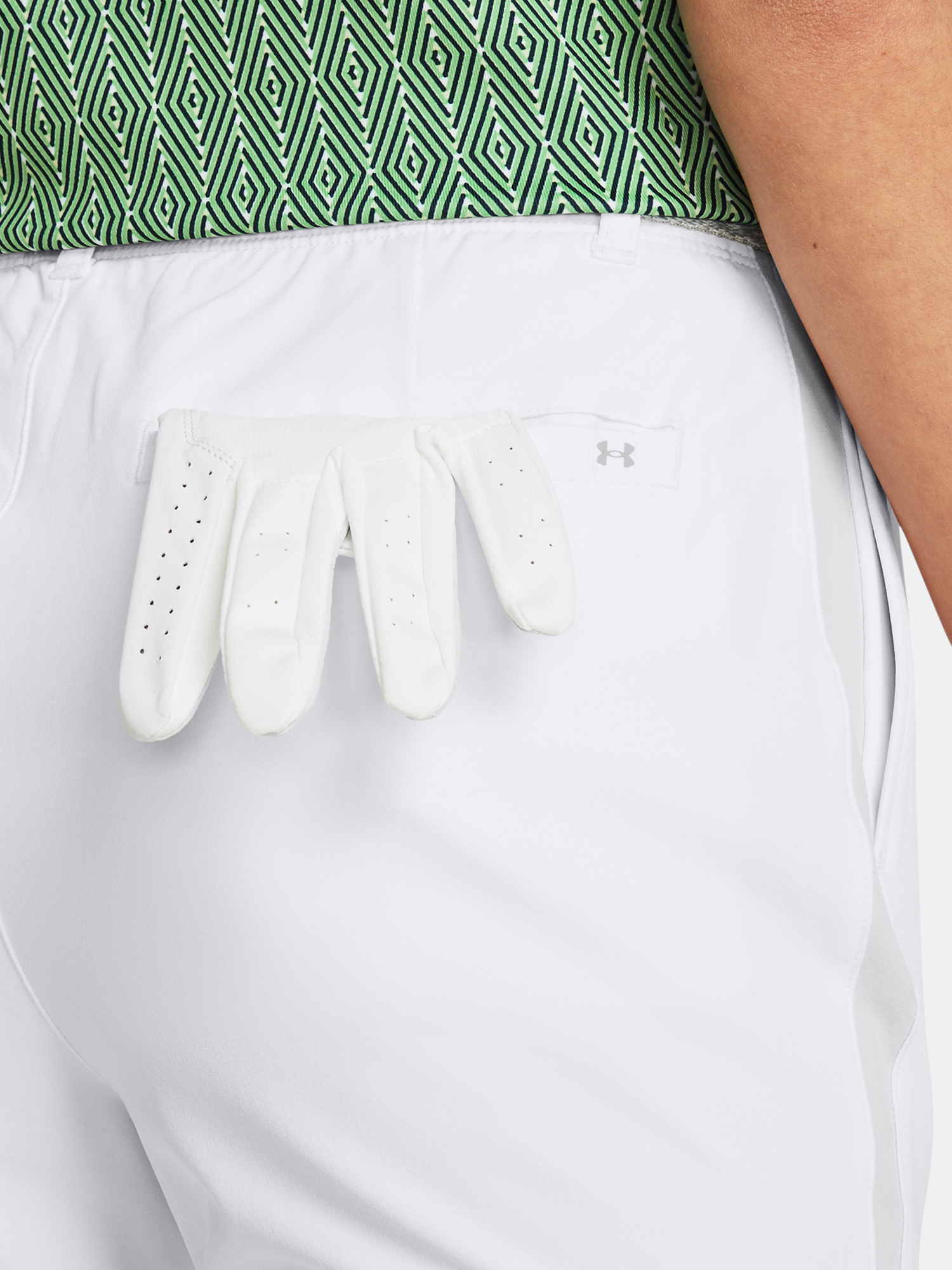 Women's Under Armour UA Drive Pant-WHT - Women's