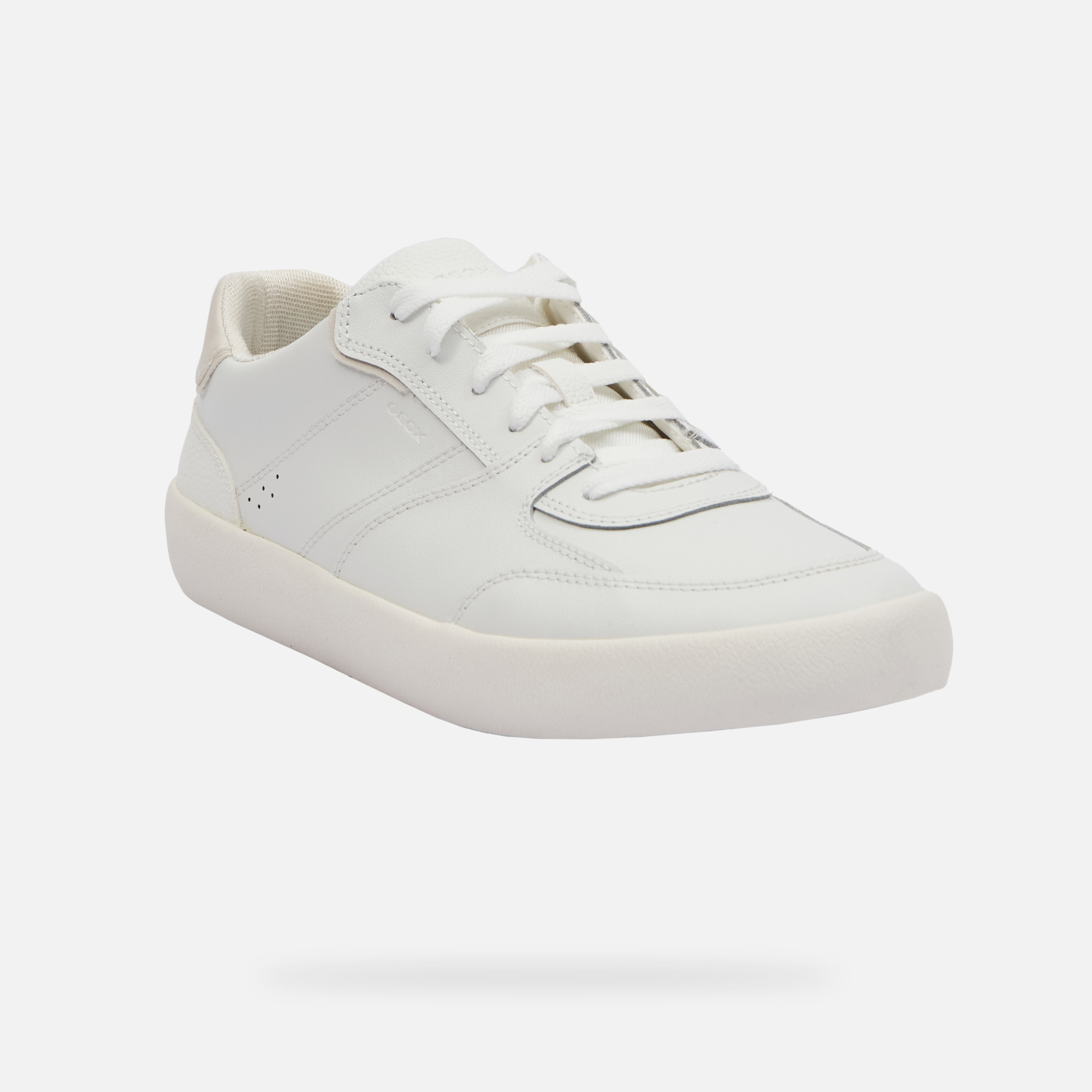 White men's sneakers Geox Affile - Men's