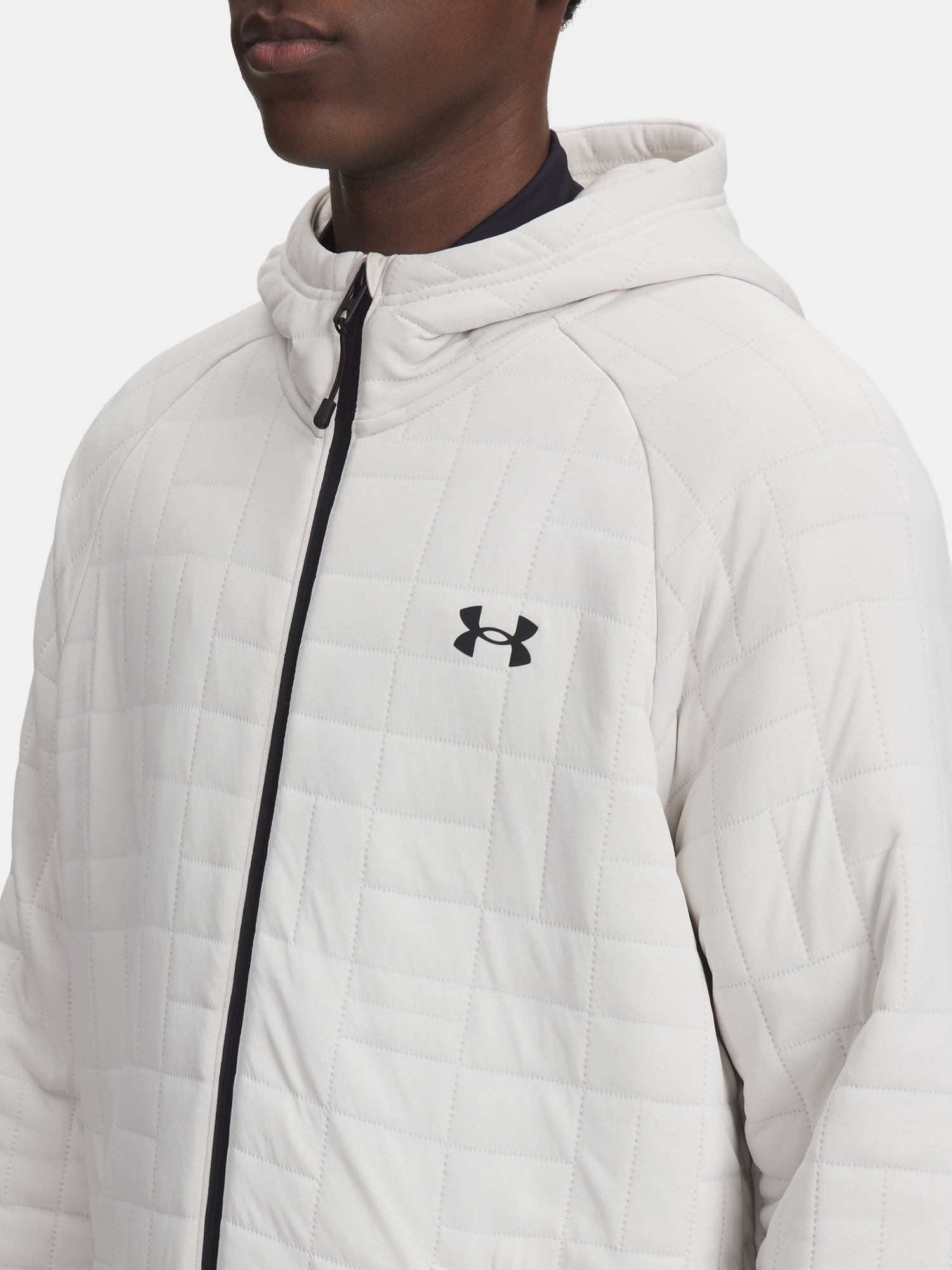 Under Armour UA Unstoppable Flc Txtr FZ-WHT Men's Sweatshirt - Men's