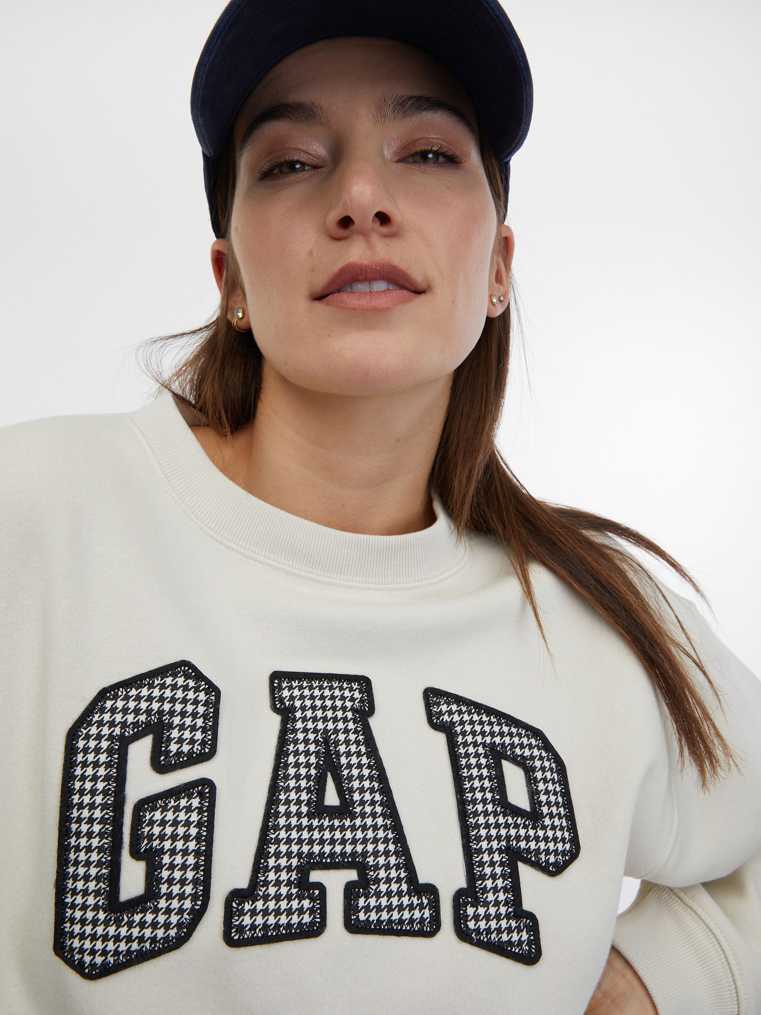 Hanorace pentru femei GAP - crem