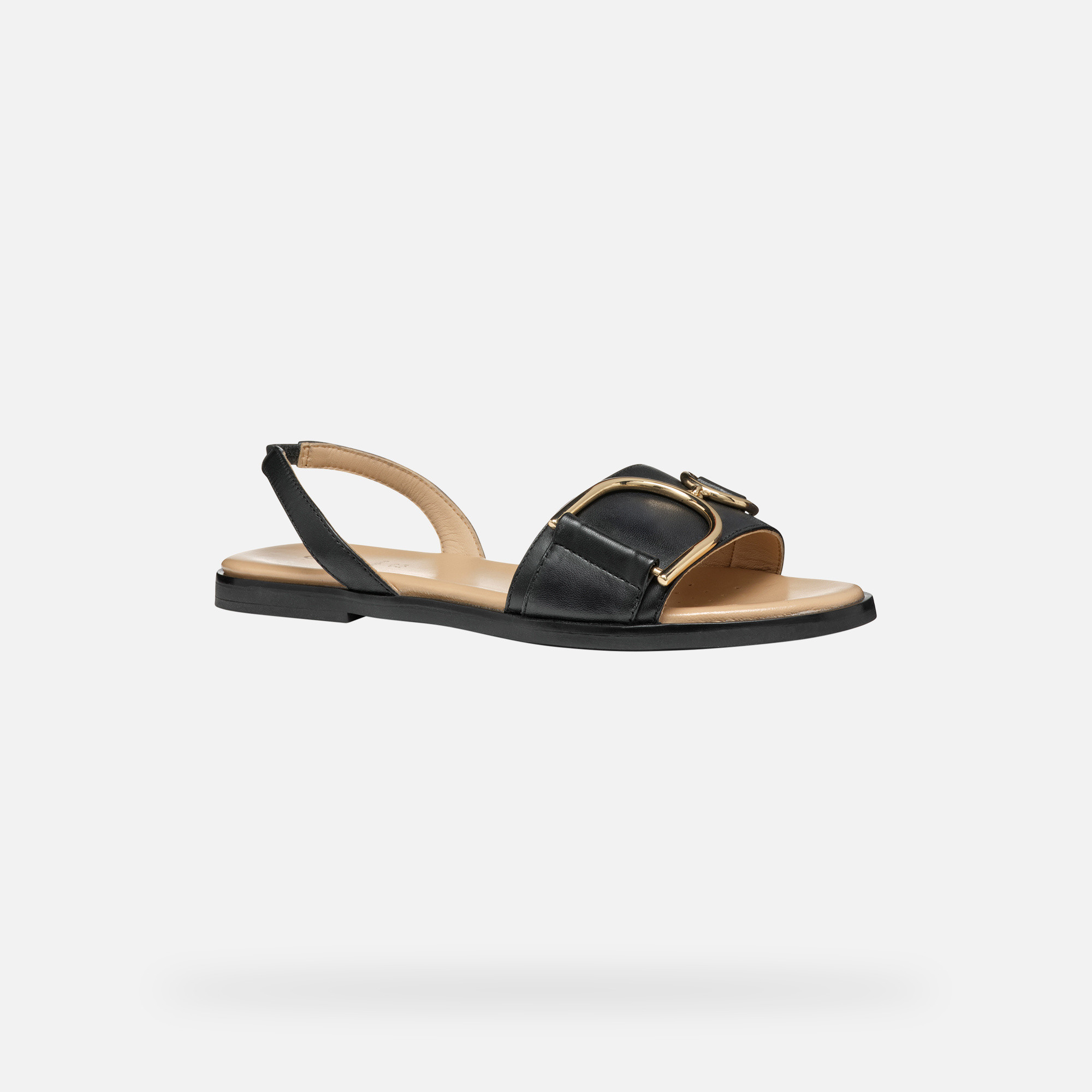 Black women's sandals Geox Naileen - Women's