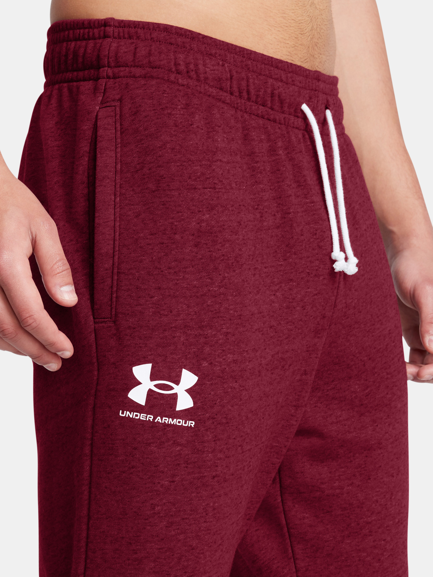 Men&#039;s sweatpants Under Armour UA Rival Terry Jogger-RED - Men&#039;s