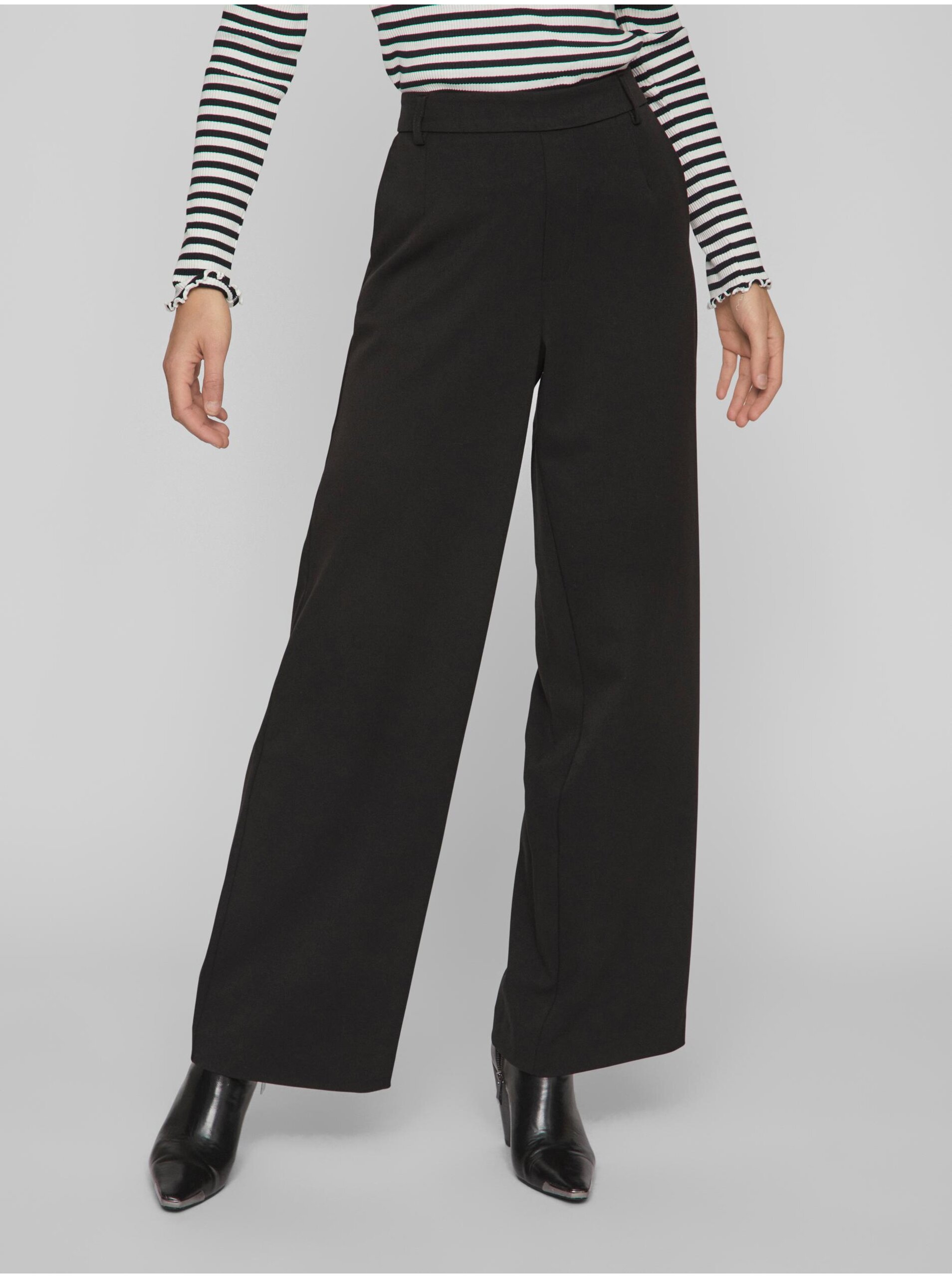 VILA Varone black women's trousers - Ladies
