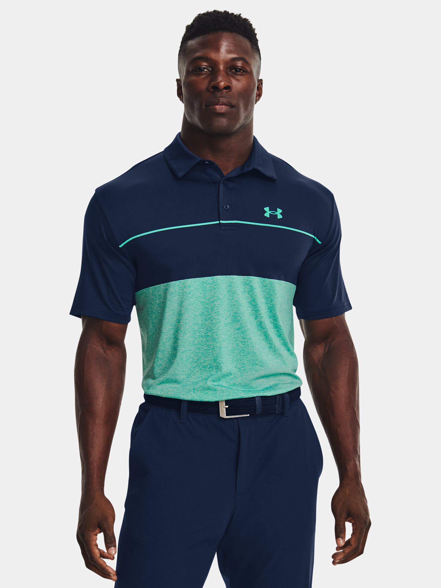 Under Armour T-shirt UA Playoff Polo 2.0-NVY - Men's