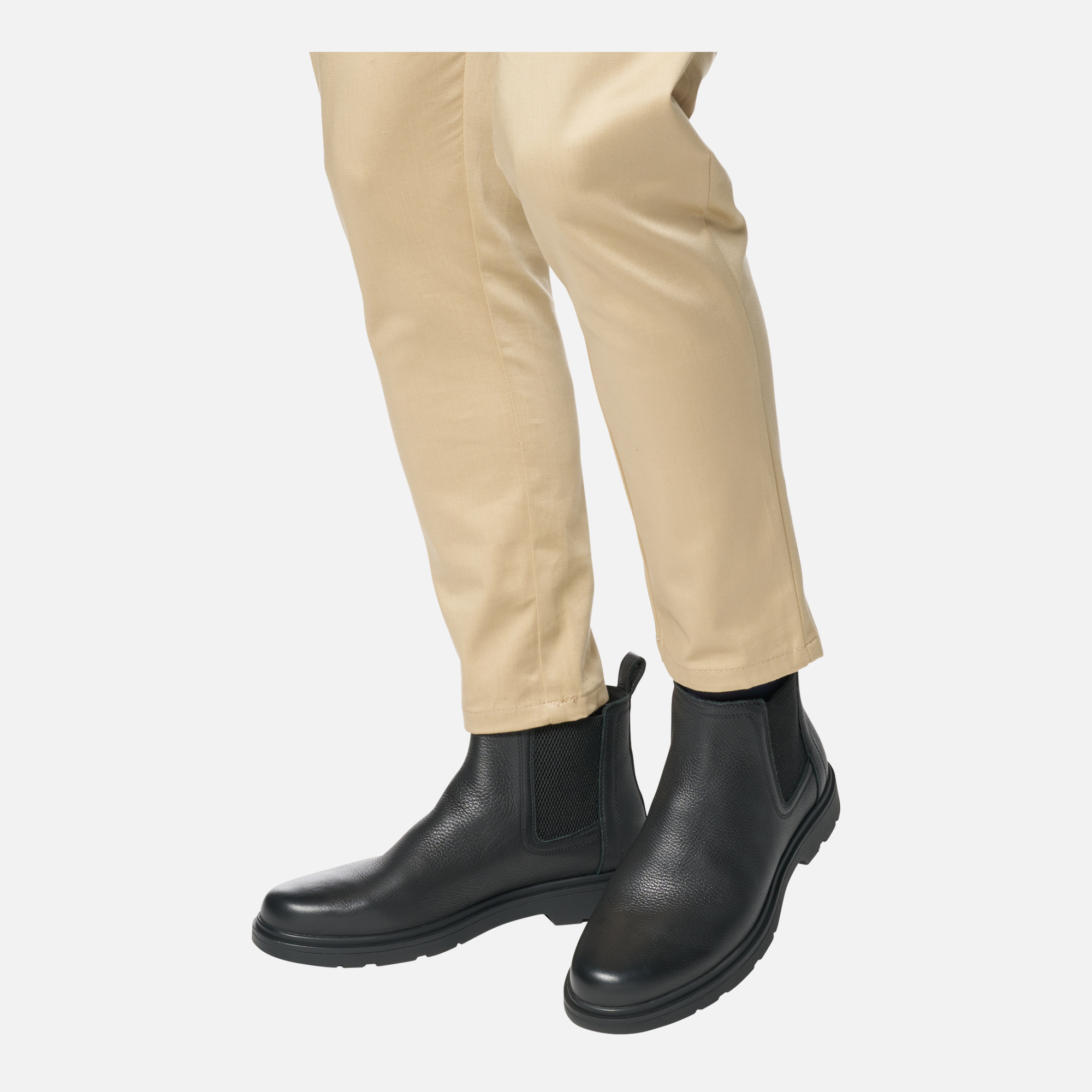 Black men&#039;s ankle boots Geox Spherica Ec1 - Men&#039;s