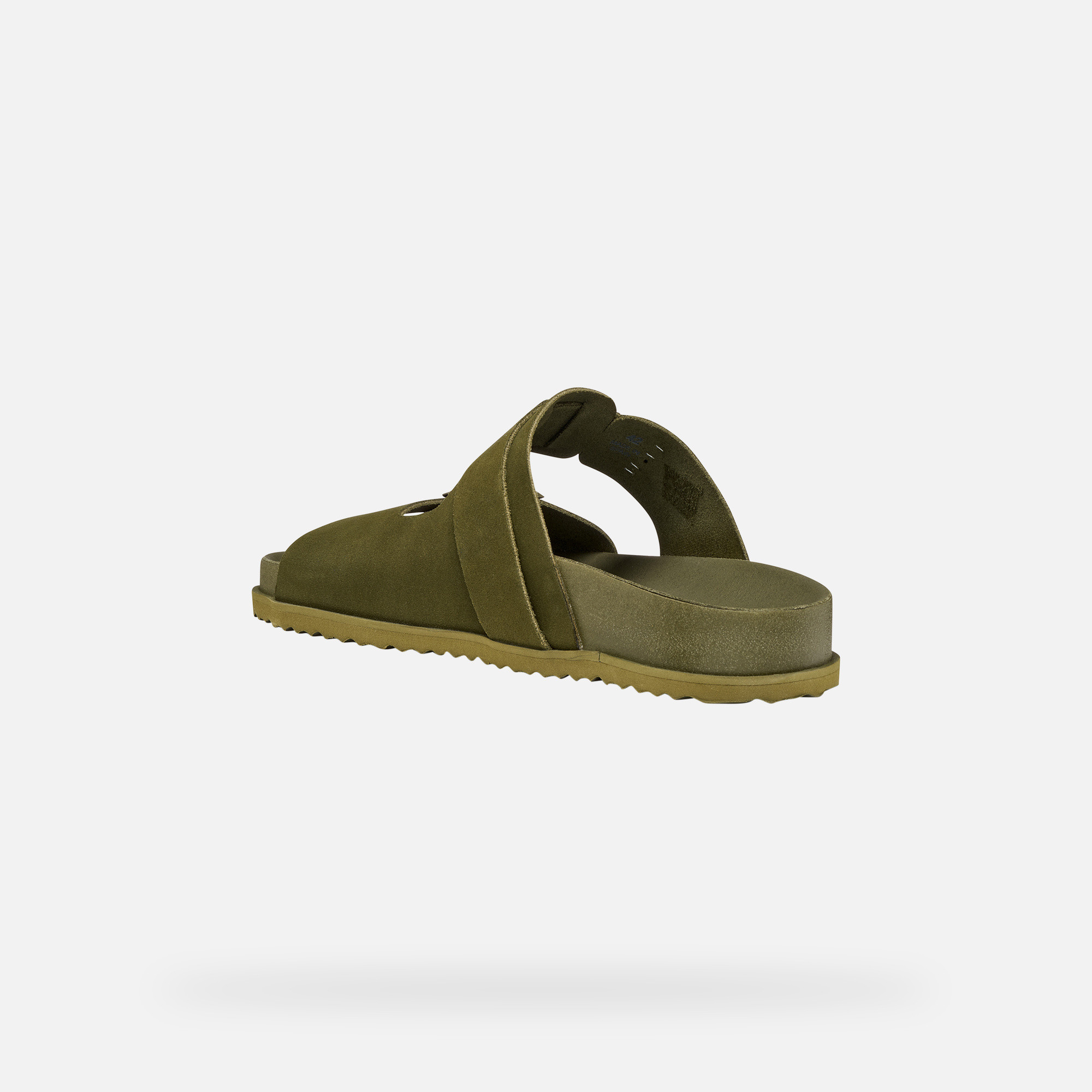 Pánske šľapky Geox Parnaiba Khaki