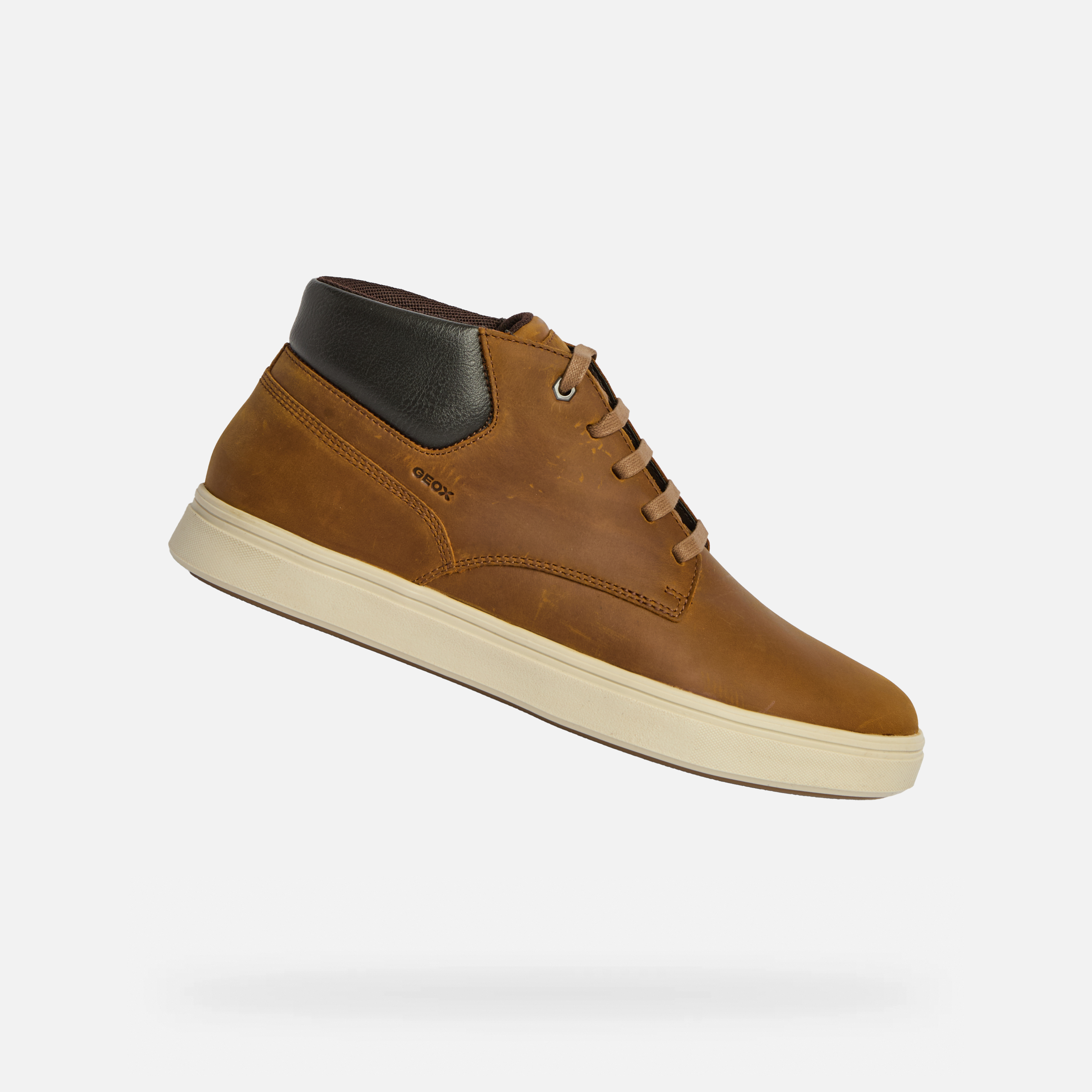 Light Brown Mens Ankle Boots Geox Baltmoore - Mens