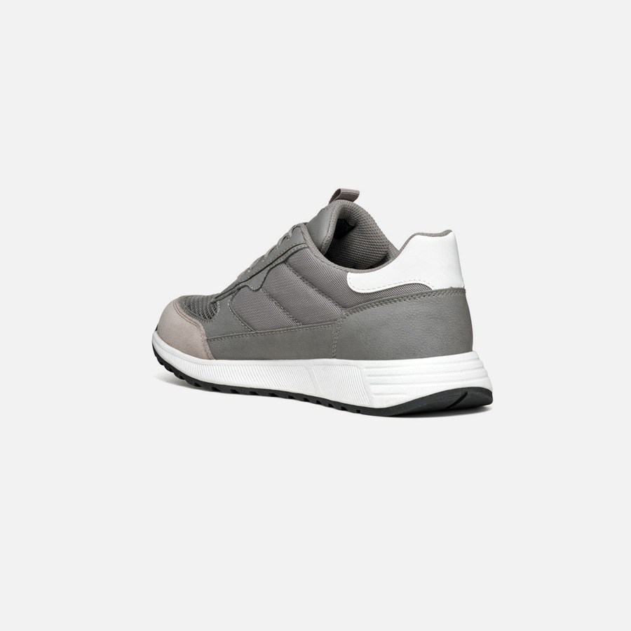 Grey men's sneakers Geox Molveno - Men's