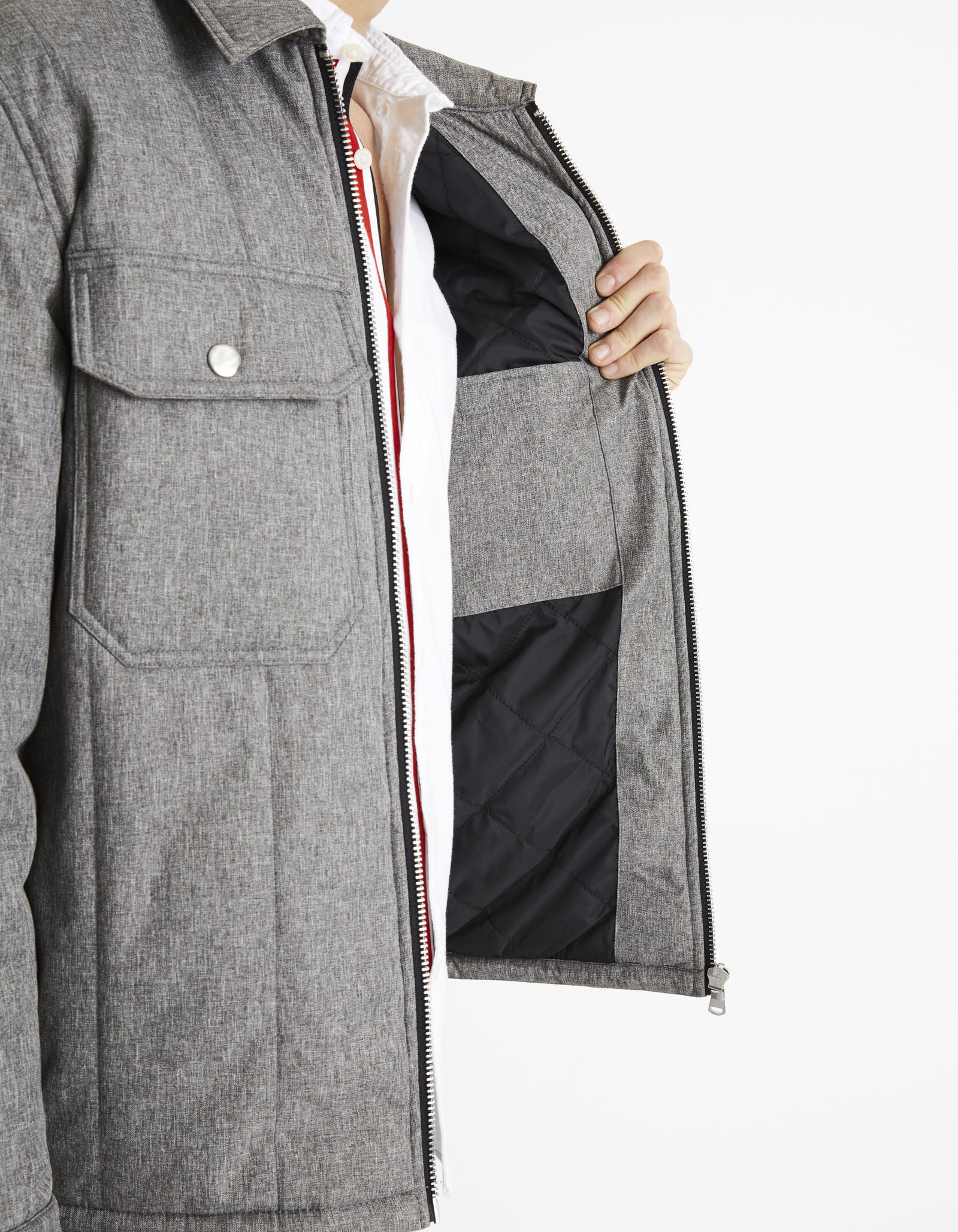 Jachete de iarna pentru barbati Celio - gri