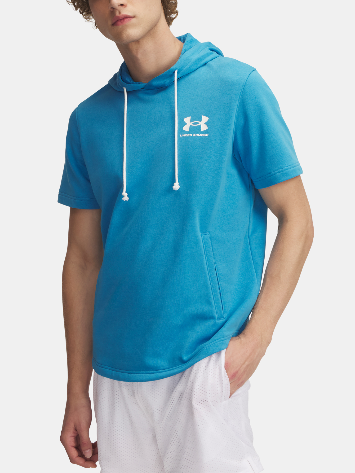 Men's T-shirt Under Armour UA Rival Terry LC SS HD - Men's