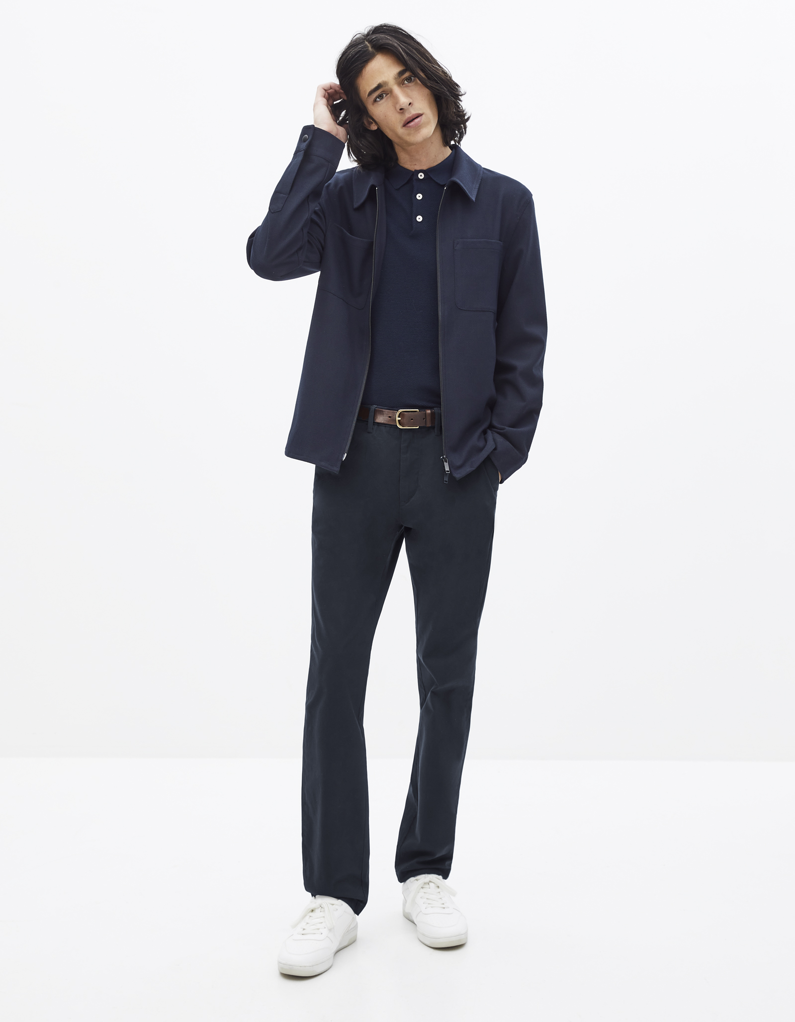 Pantaloni casual pentru barbati Celio - albastru