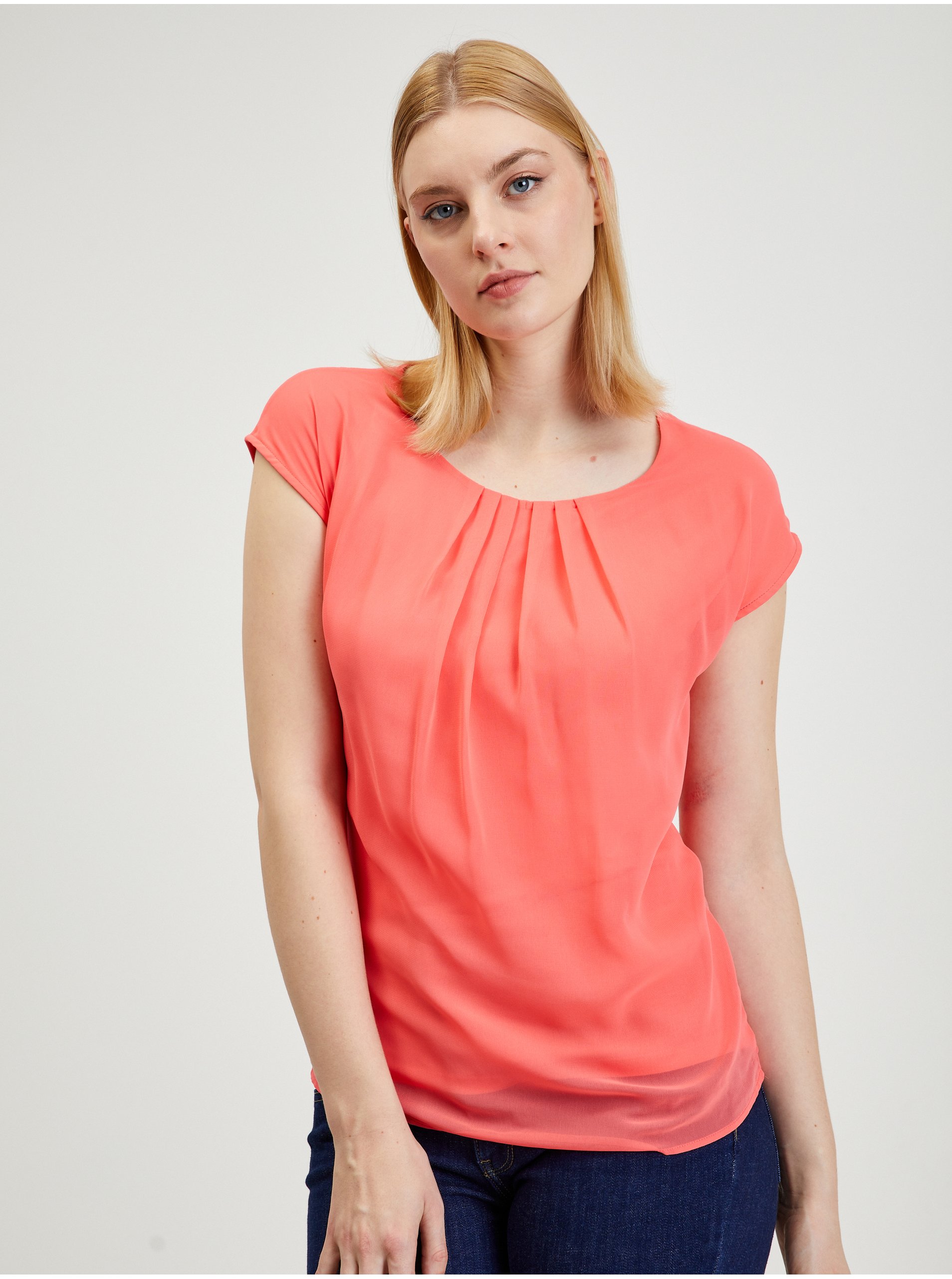 Coral Women's T-shirt ORSAY - Women