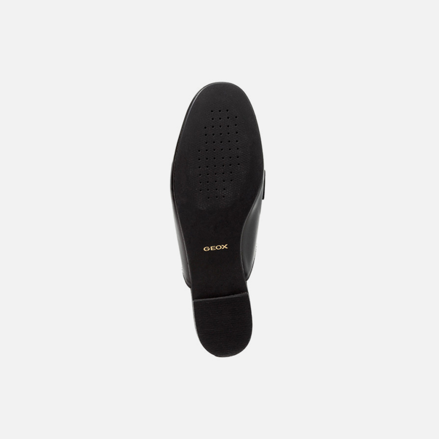 Black women's moccasins Geox Llizia - Women's