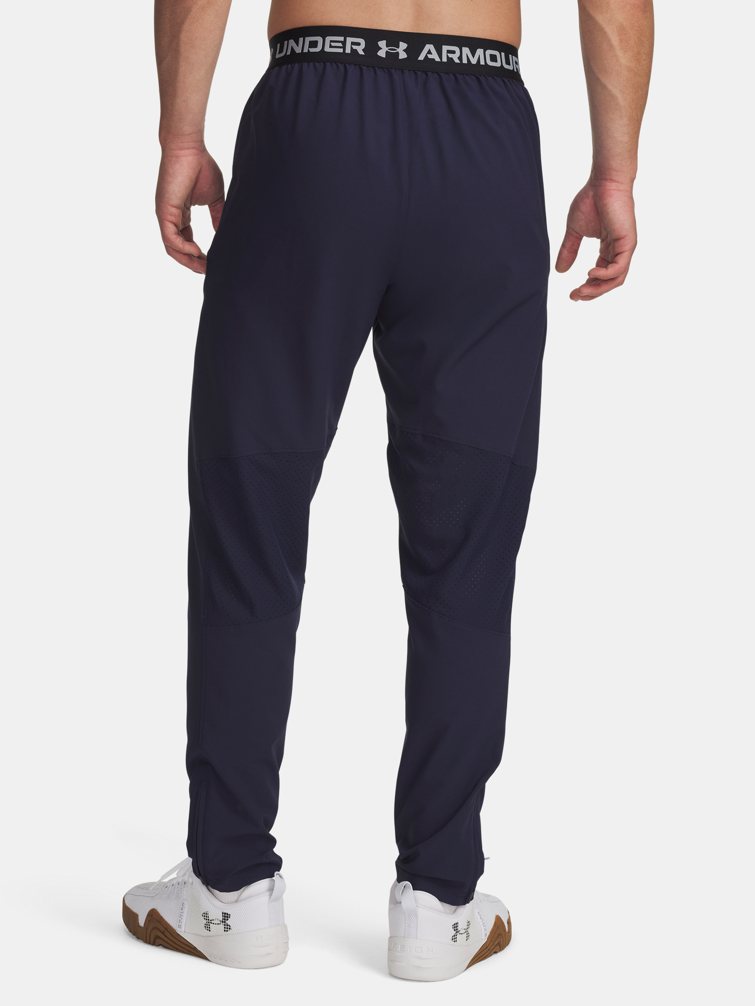 Men&#039;s Under Armour Vanish Woven Tapered Pants-BLU - Mens
