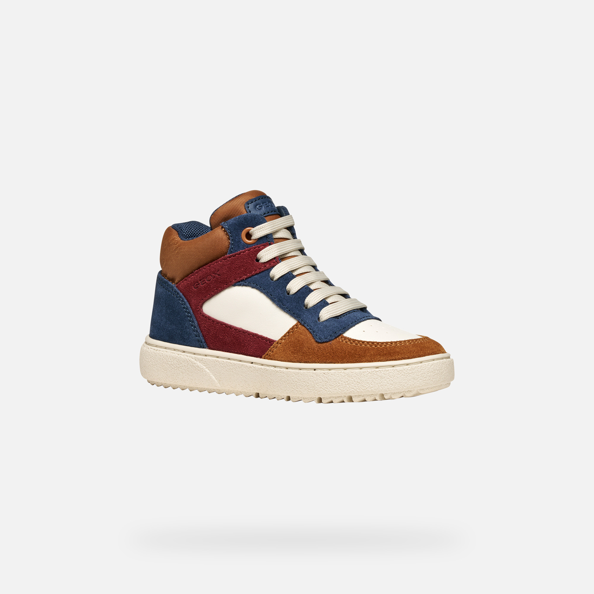 Light brown boys' sneakers Geox Theleven - Boys
