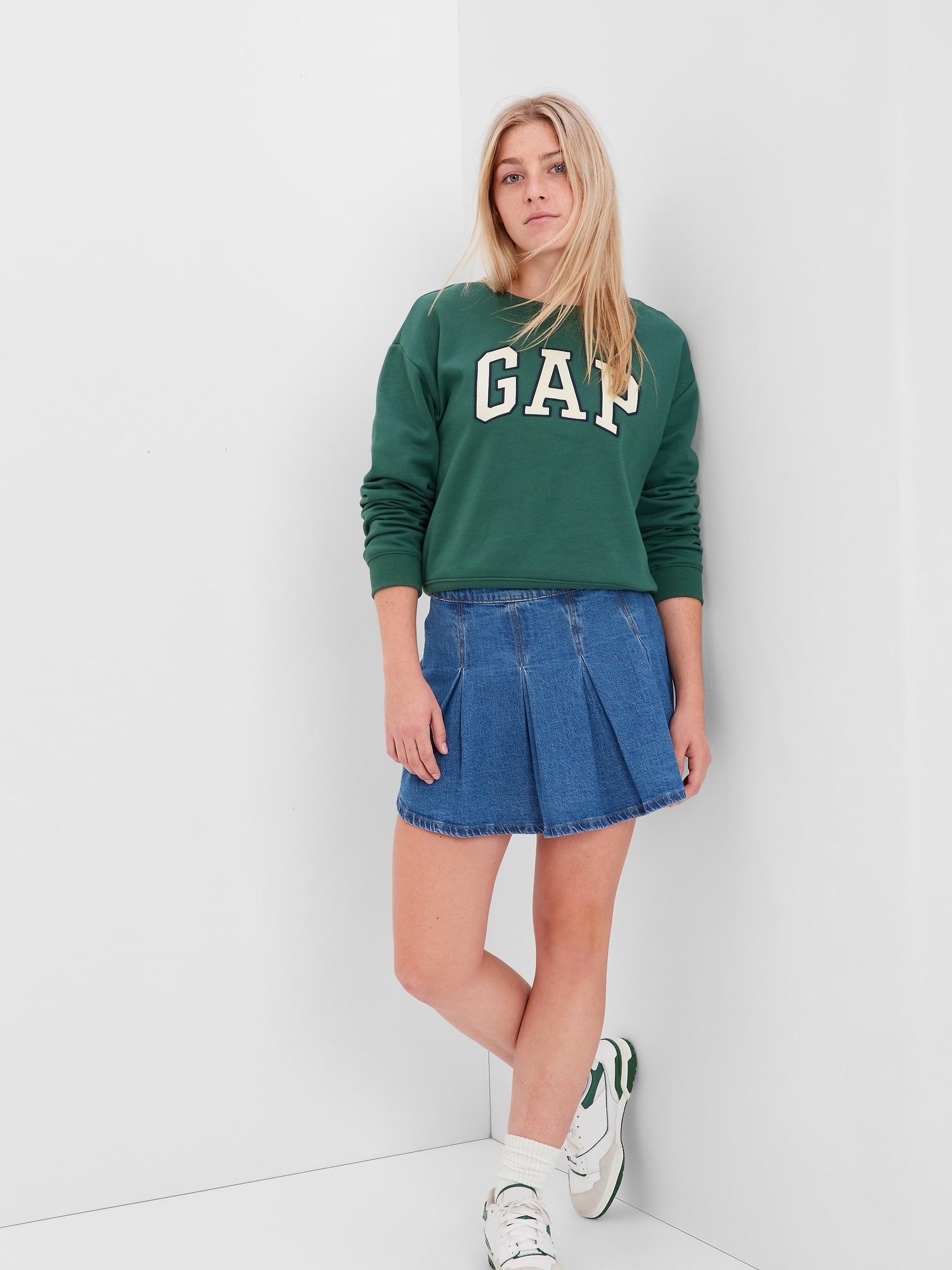 Teen Sweatshirt With GAP Logo - Girls