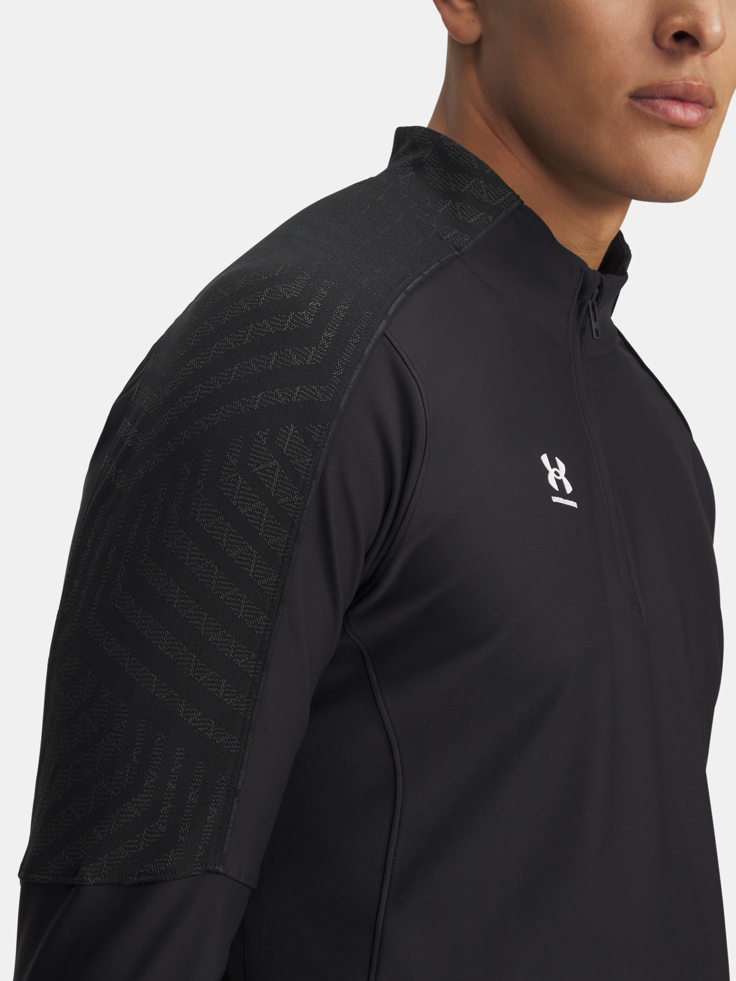 Men's Under Armour UA M Challenger Pro Midlayer-BLK Sweatshirt - Men's