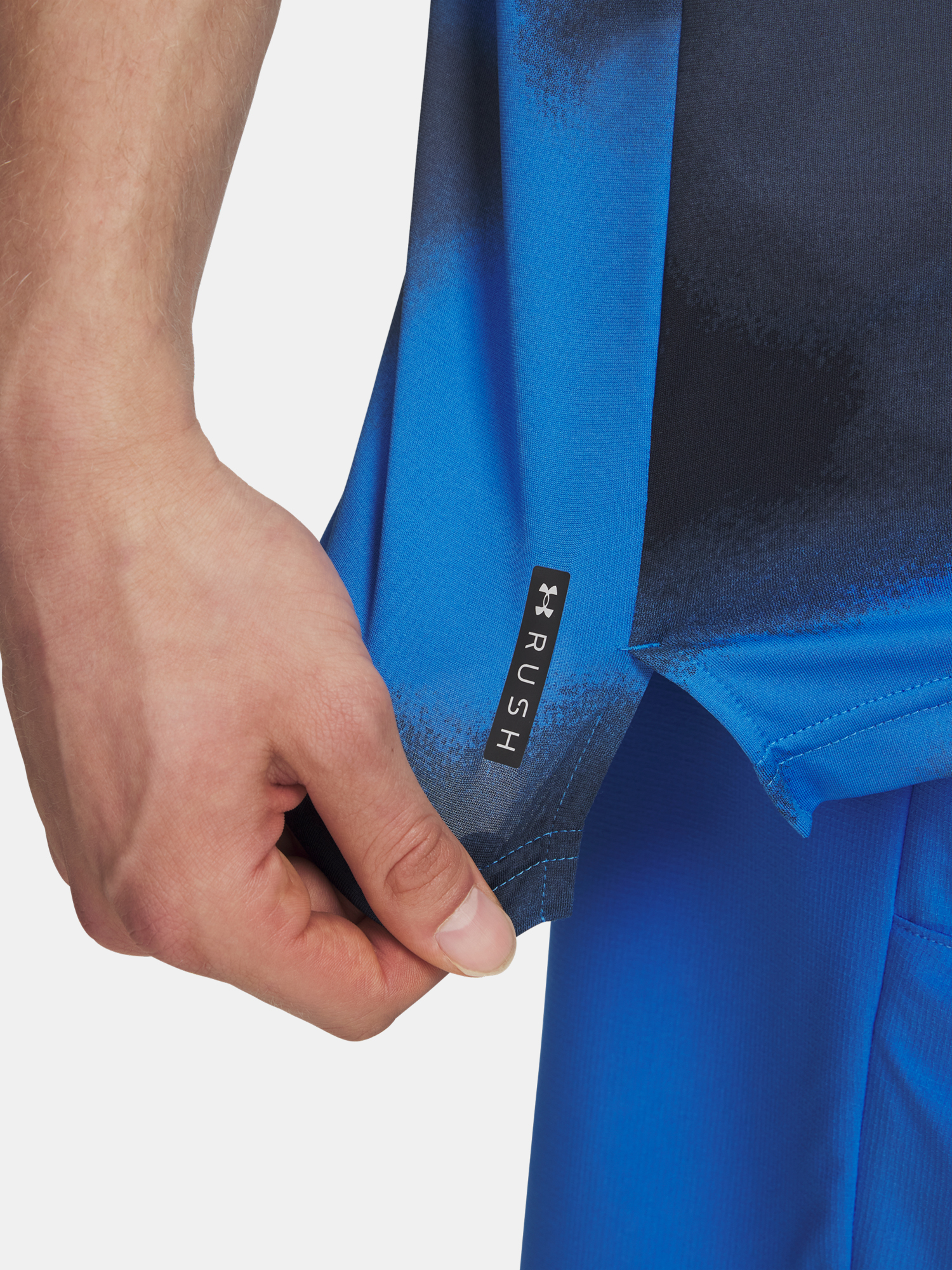 Men's Under Armour Vanish Energy Printed SS-BLU T-Shirt - Men's