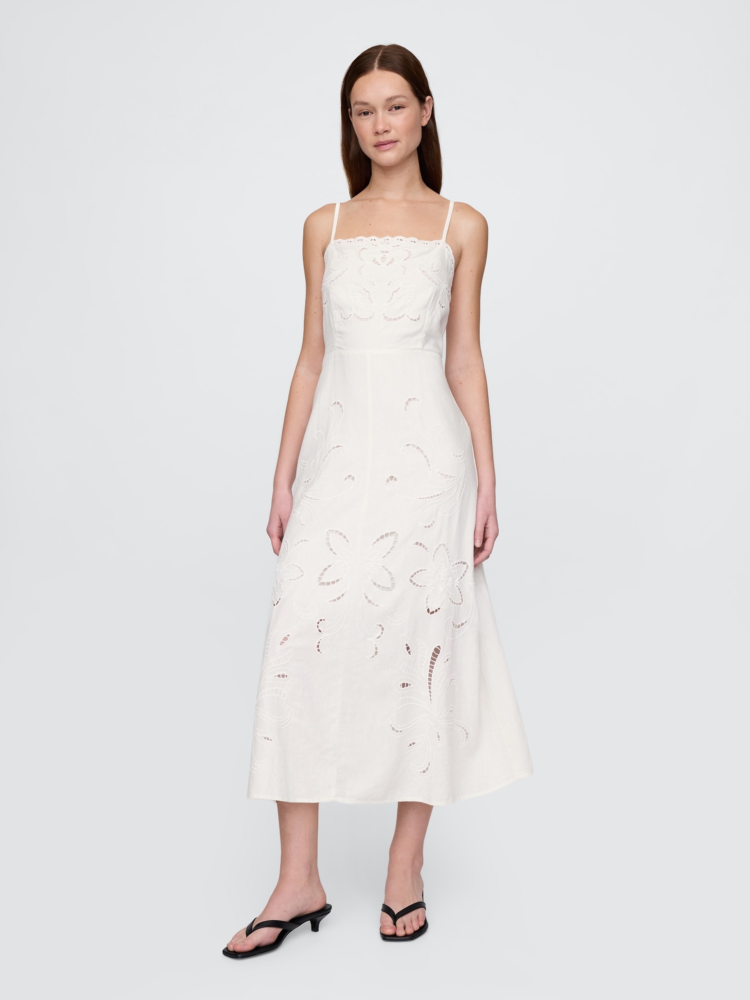 GAP Linen maxi dress - Womens