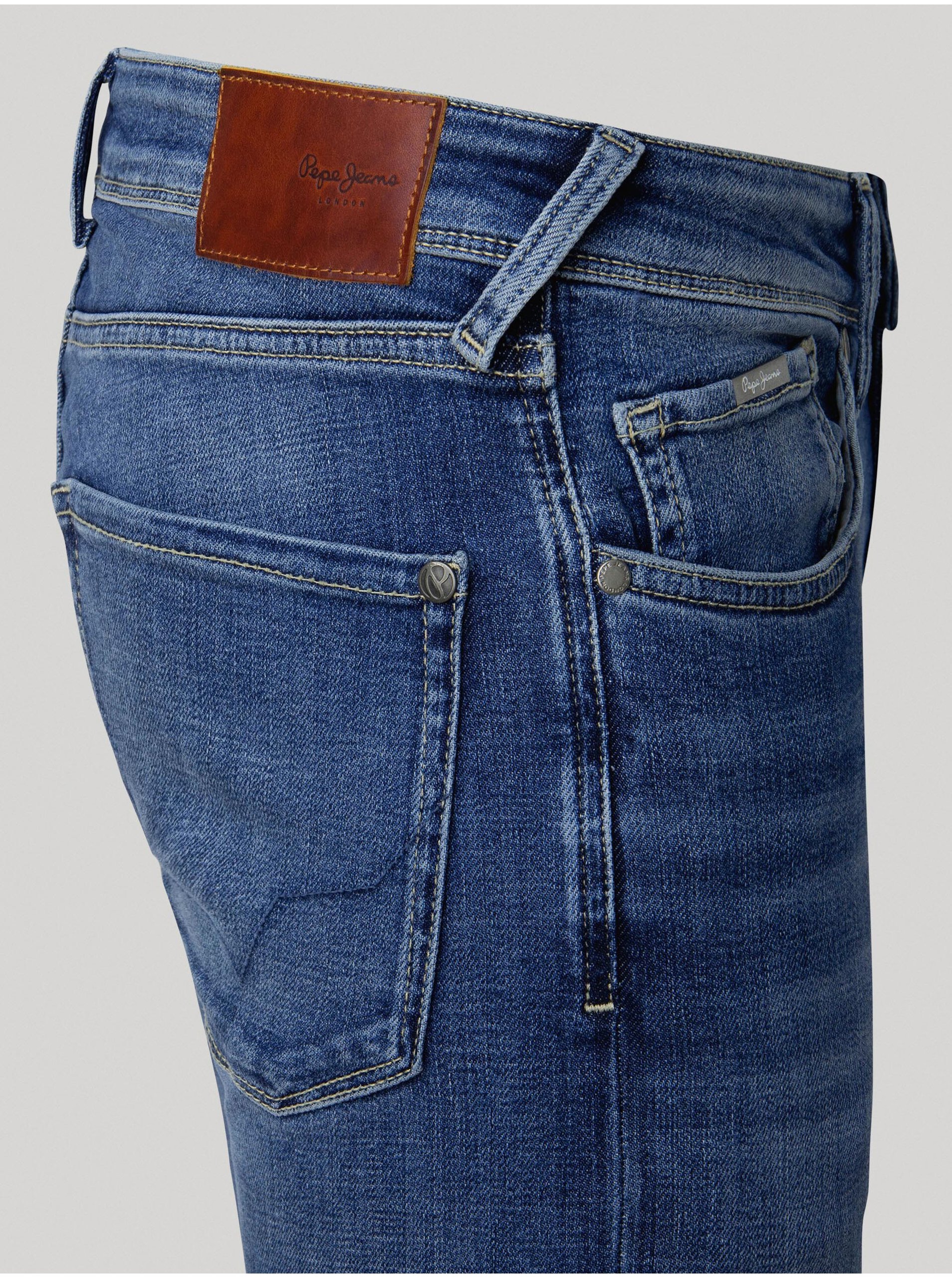 Slim fit pentru barbati Pepe Jeans - albastru