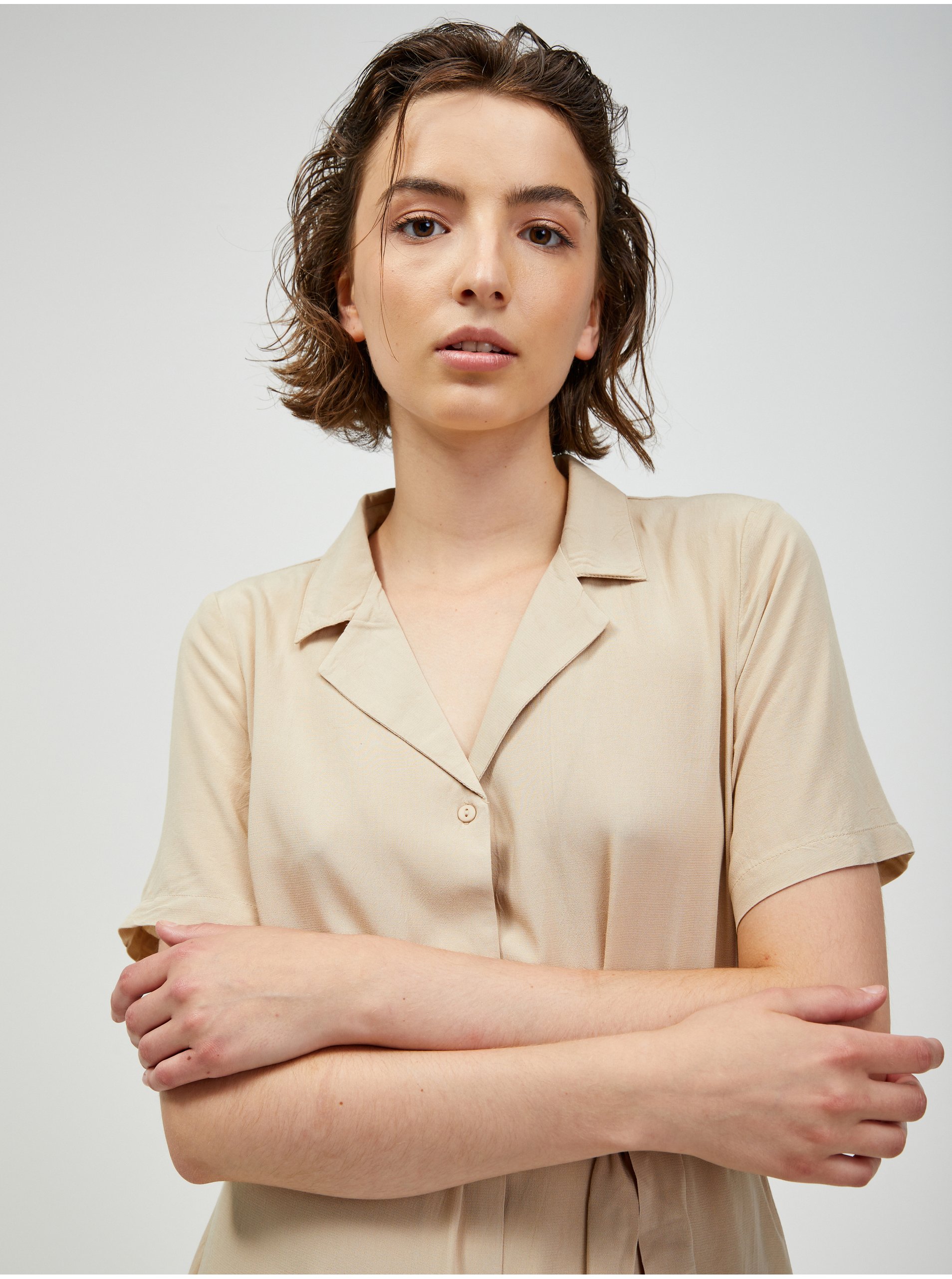 Rochie dama Pieces Beige