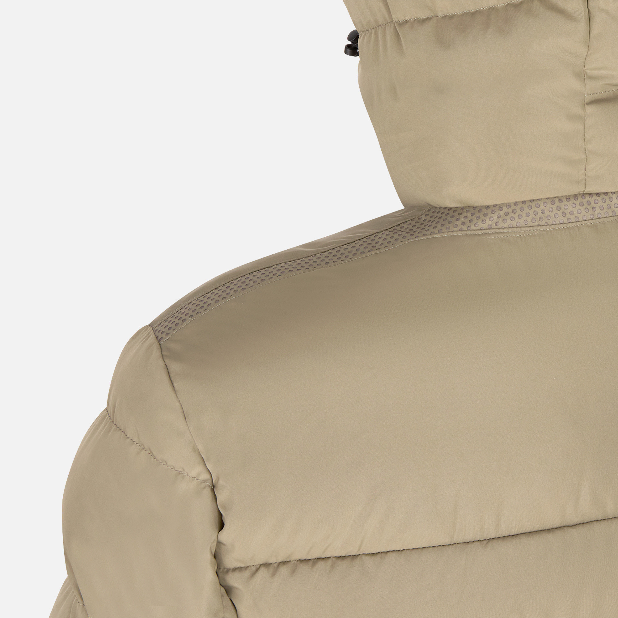 Geacă bărbătească bej cu puf Geox Snake