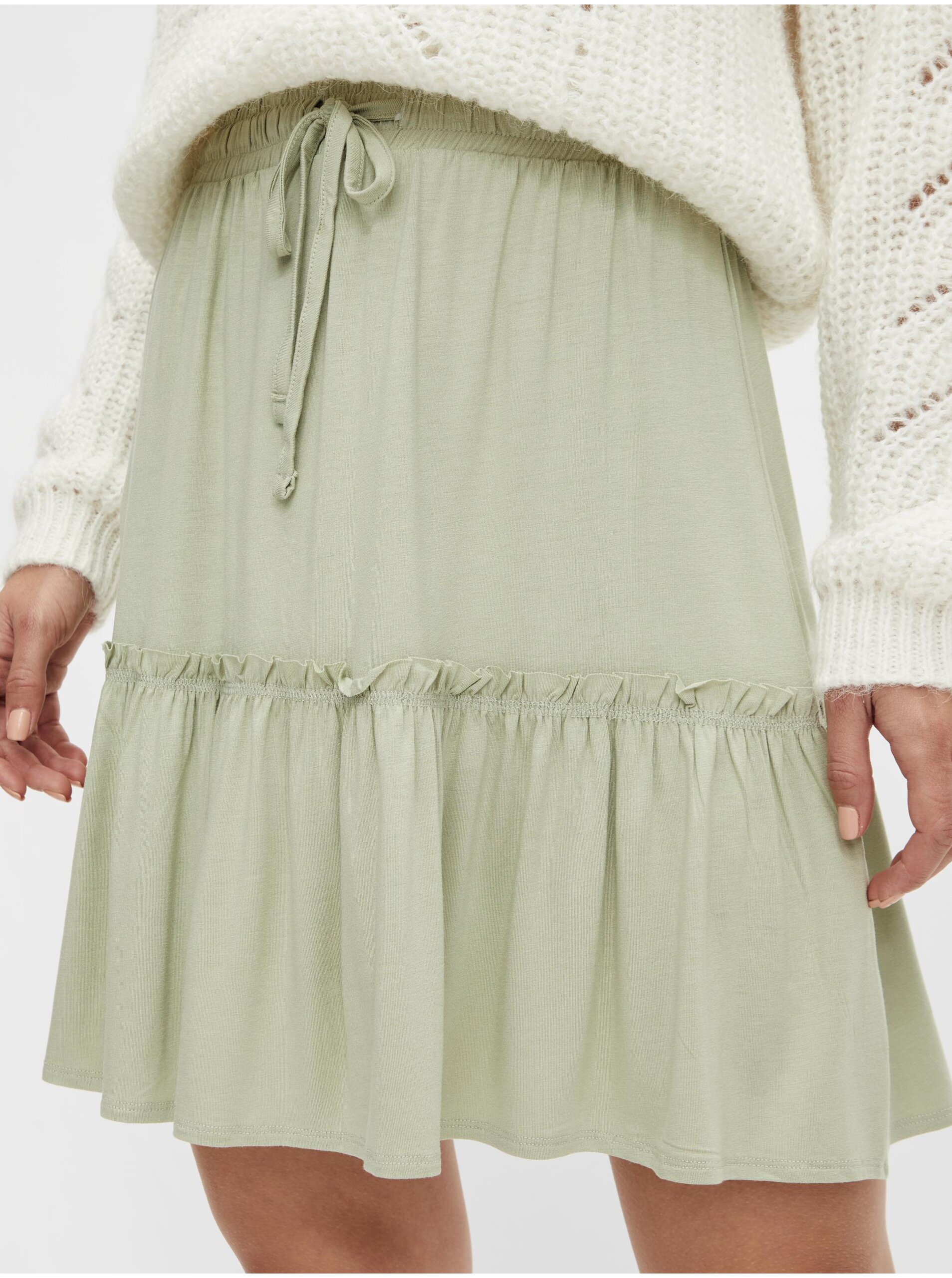pentru femei Pieces - verde deschis