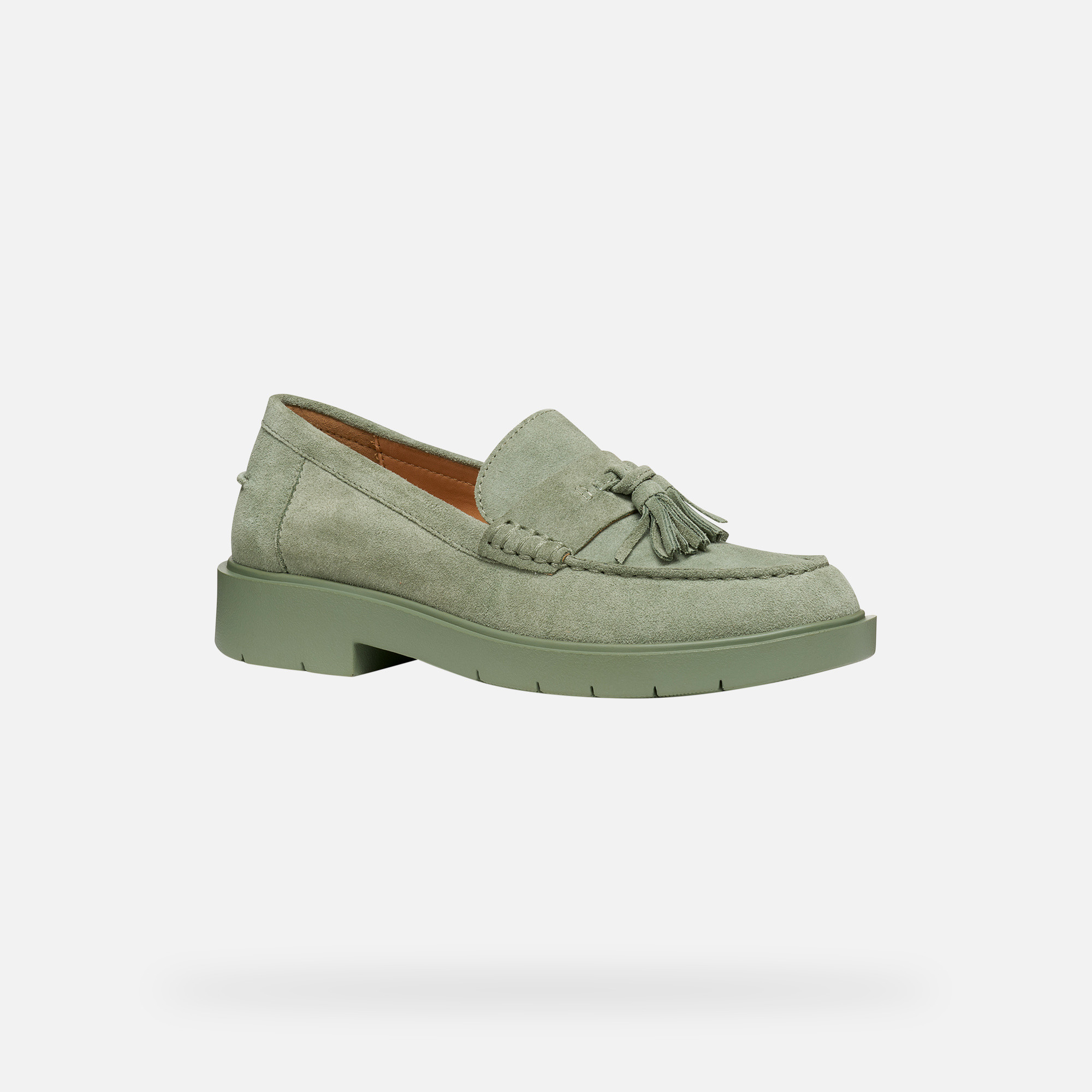 Green Women's Moccasins Geox Spherica EC1 B - Women's