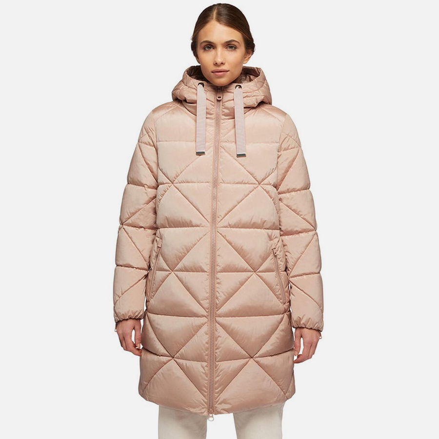 Pink women's parka Geox Allenie - Women's