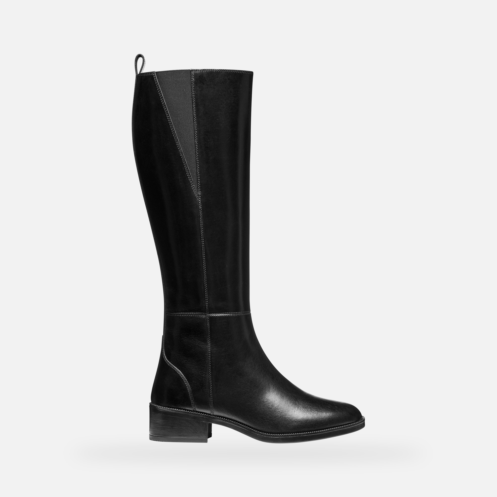 Black Womens Geox Boots - Womens