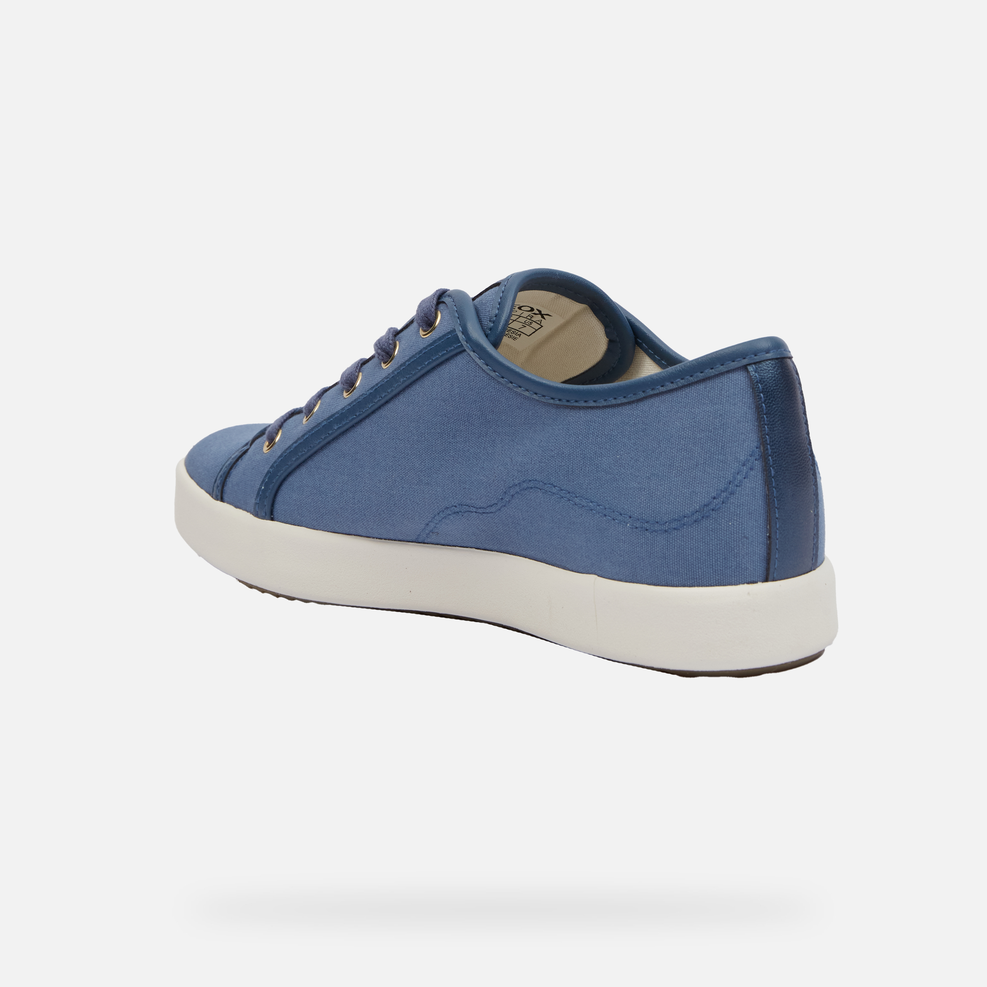 Light blue women's sneakers Geox Blomiee - Women's