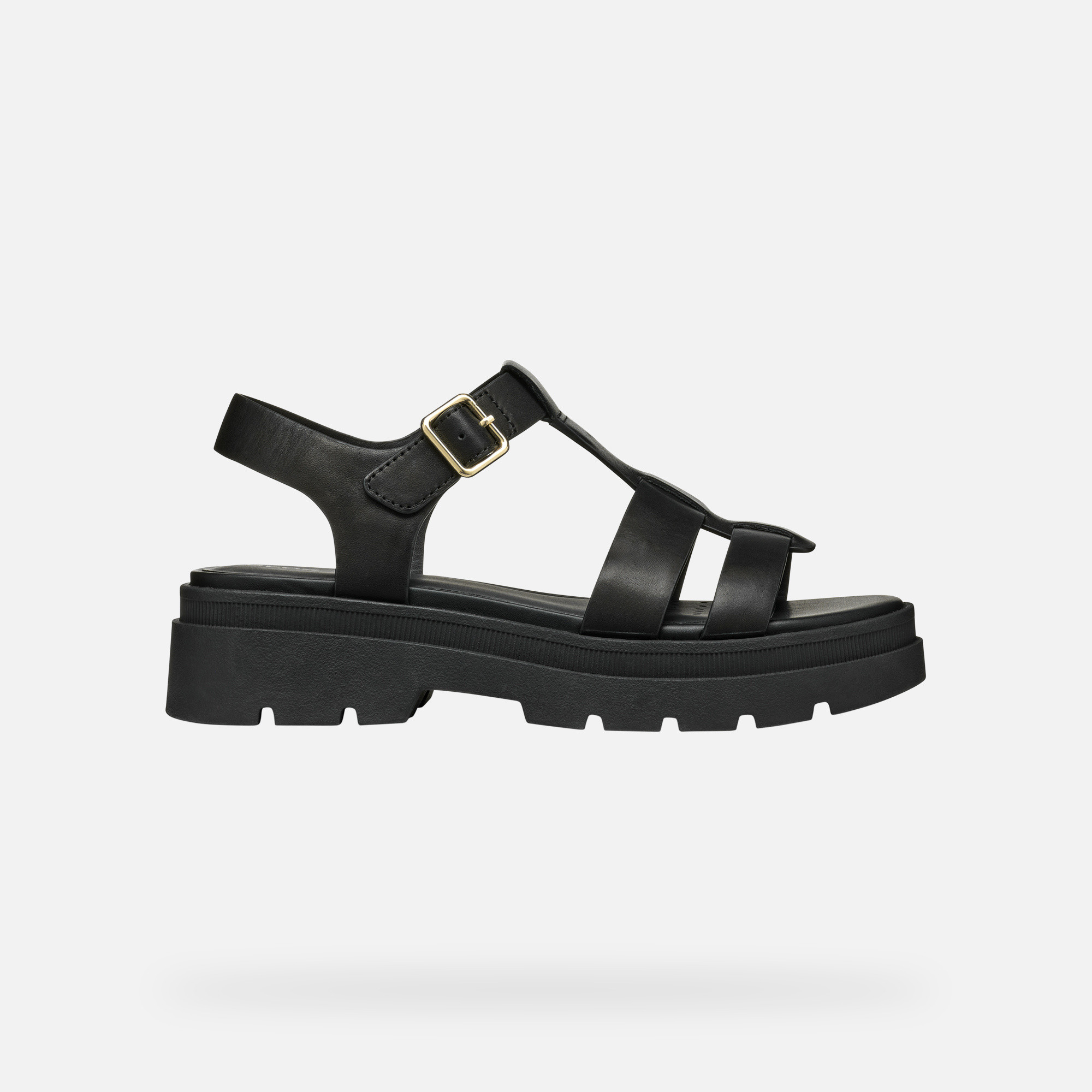 Black women's sandals Geox Adacter S - Women's