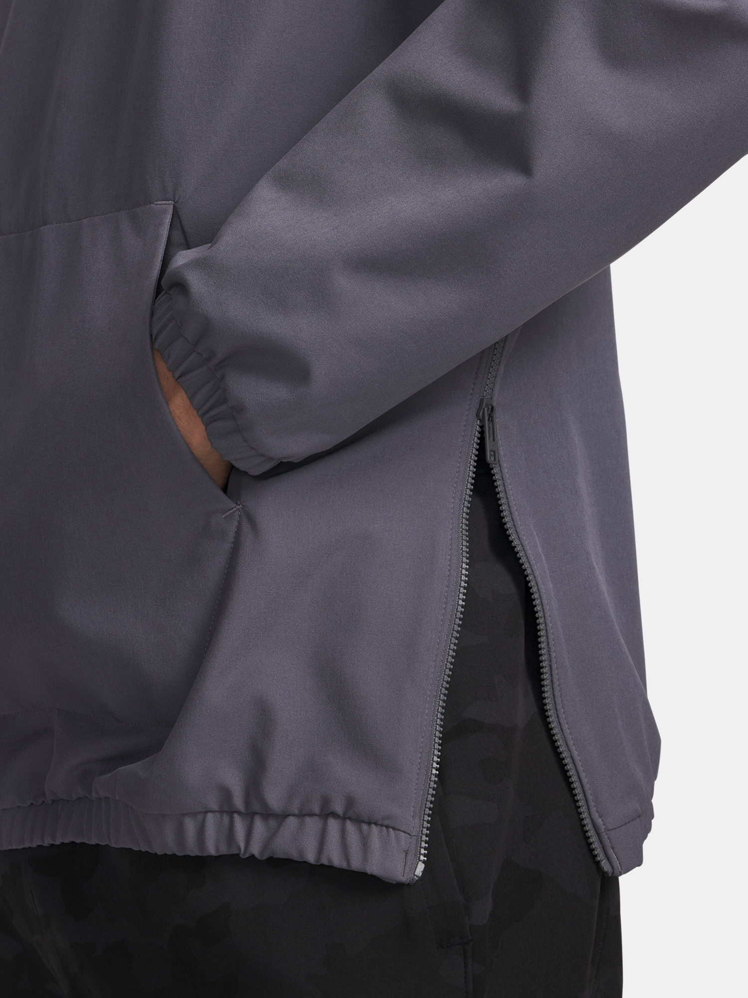 Men's Under Armour UA Unstoppable Wvn Hoodie-GRY - Men's