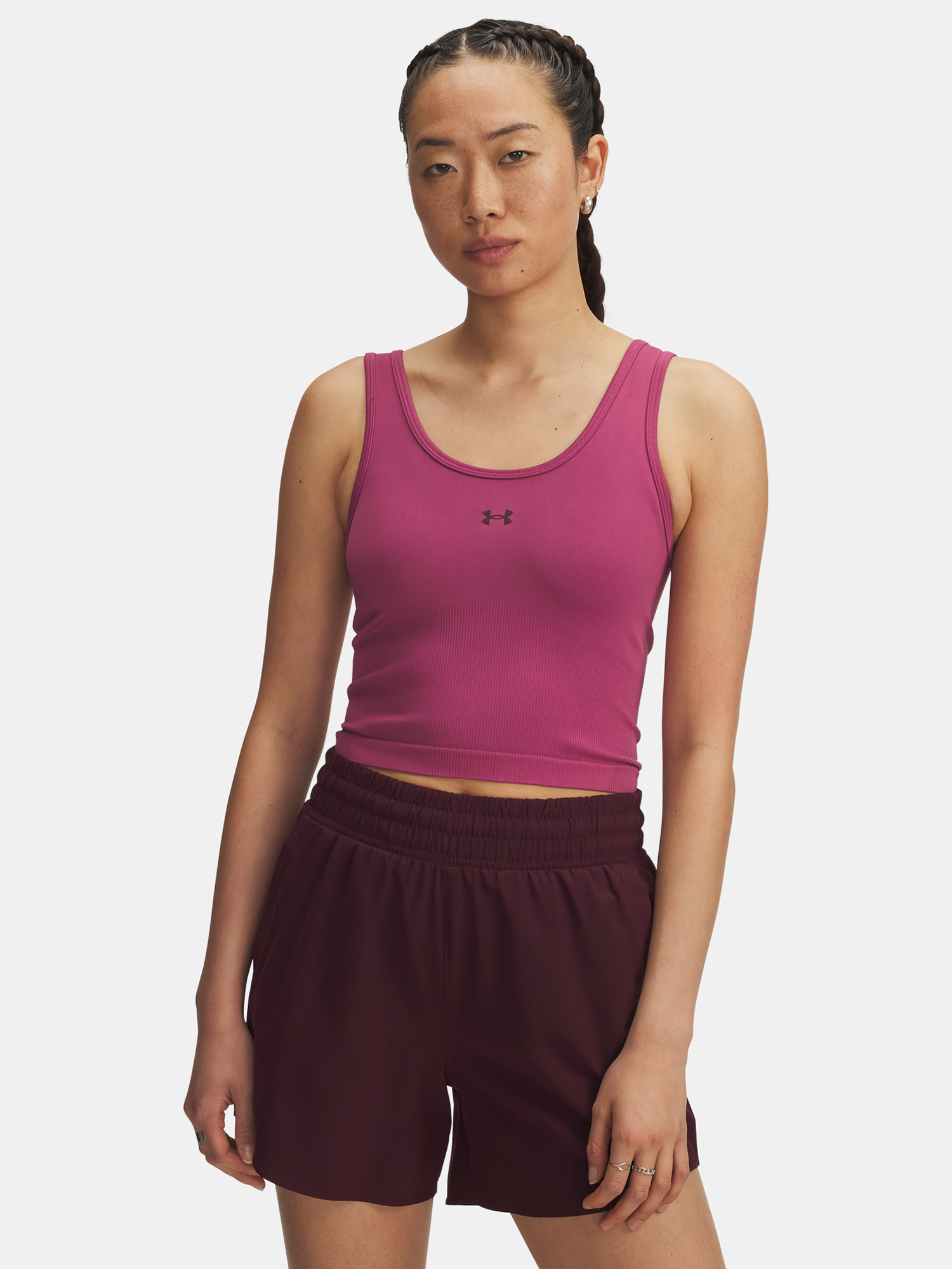 Womens tank top Under Armour UA Vanish Seamless Tank-RED - Womens