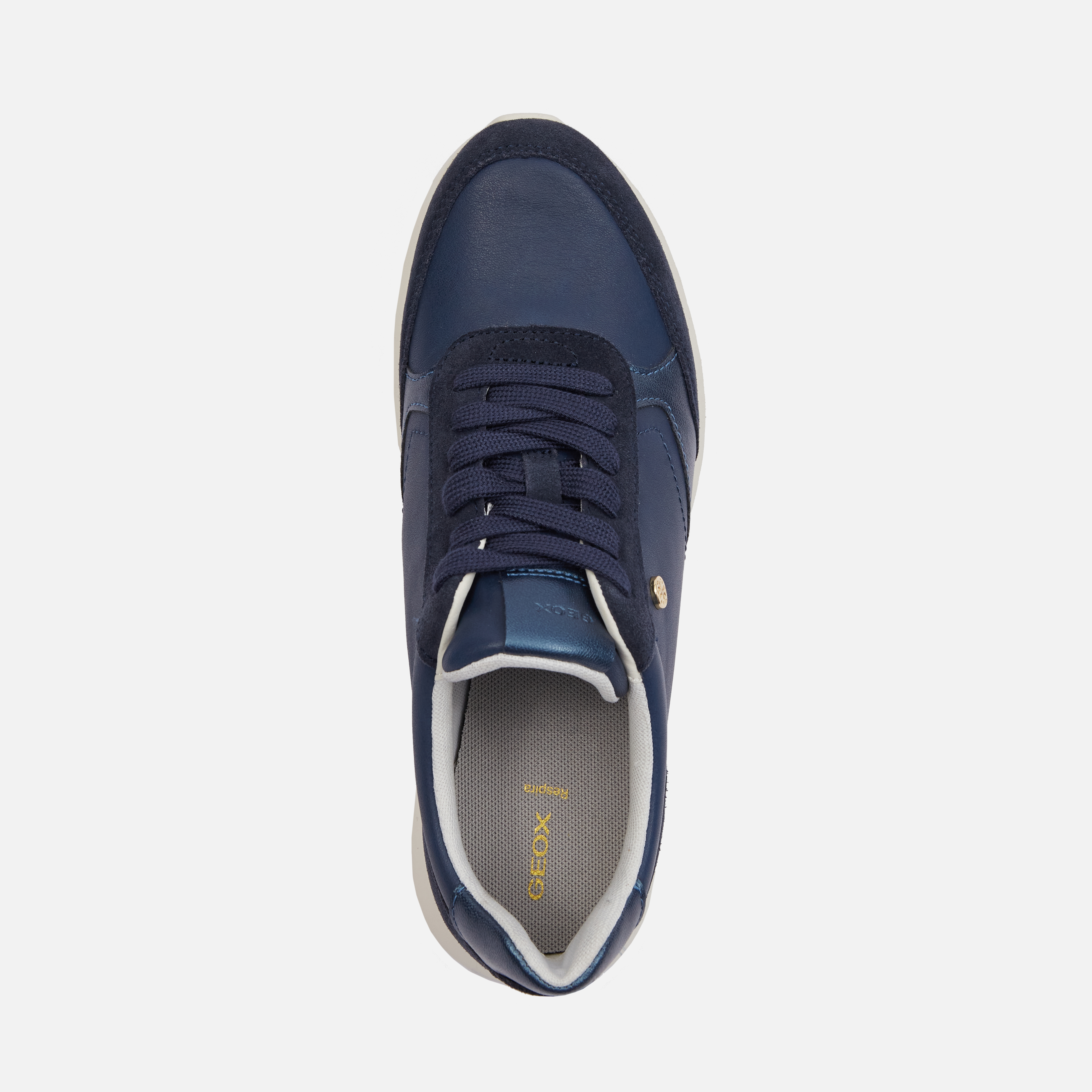 Dark blue women's sneakers Geox Sukie 2.0 - Women's