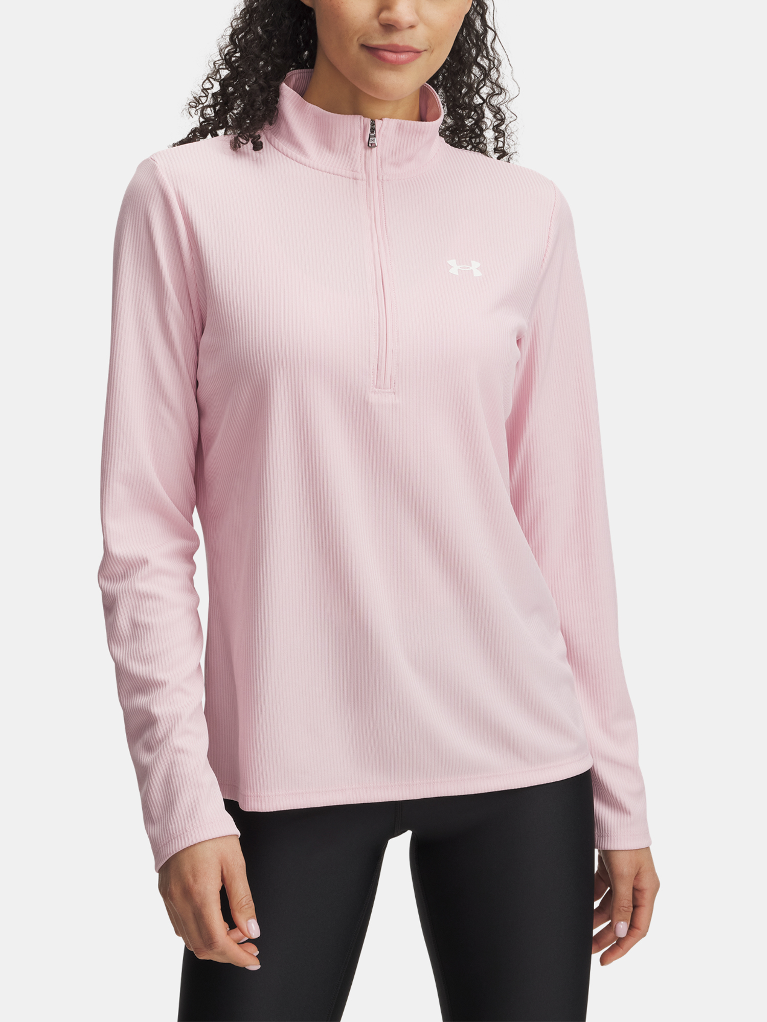 Women's T-shirt Under Armour Tech Rib 1/2 Zip - Women's